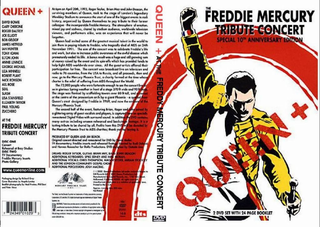 queen freddy mercury tribute concert dvd us dvd covers cover century over 500 000 album art covers for free