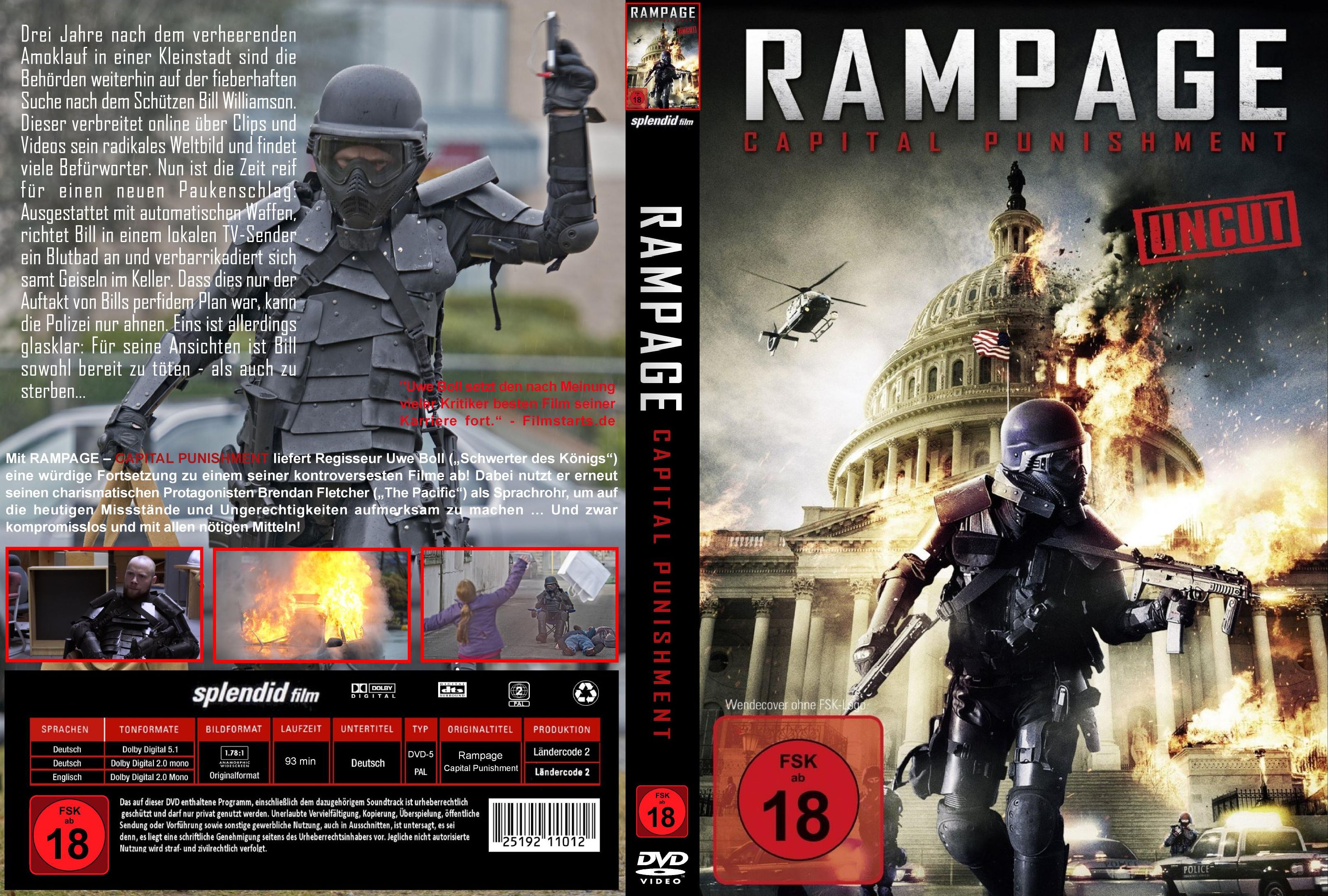 Rampage Capital Punishment | DVD Covers | Cover Century