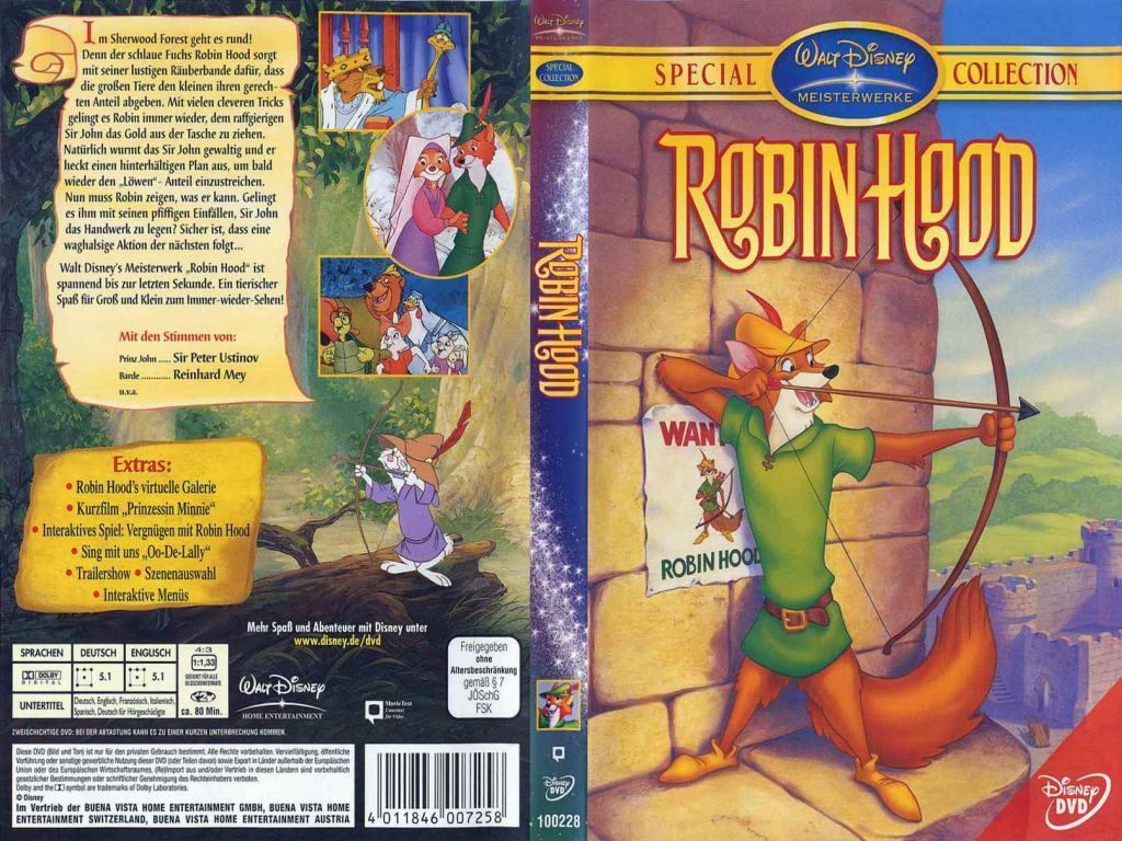 Robin Hood DVD DE