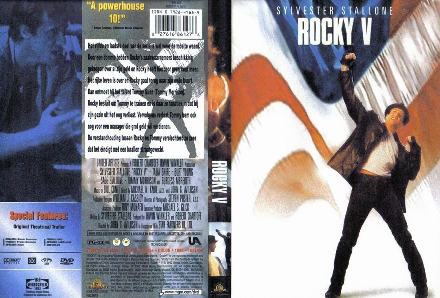Rocky 5 MISC DVD | DVD Covers | Cover Century | Over 500 ...