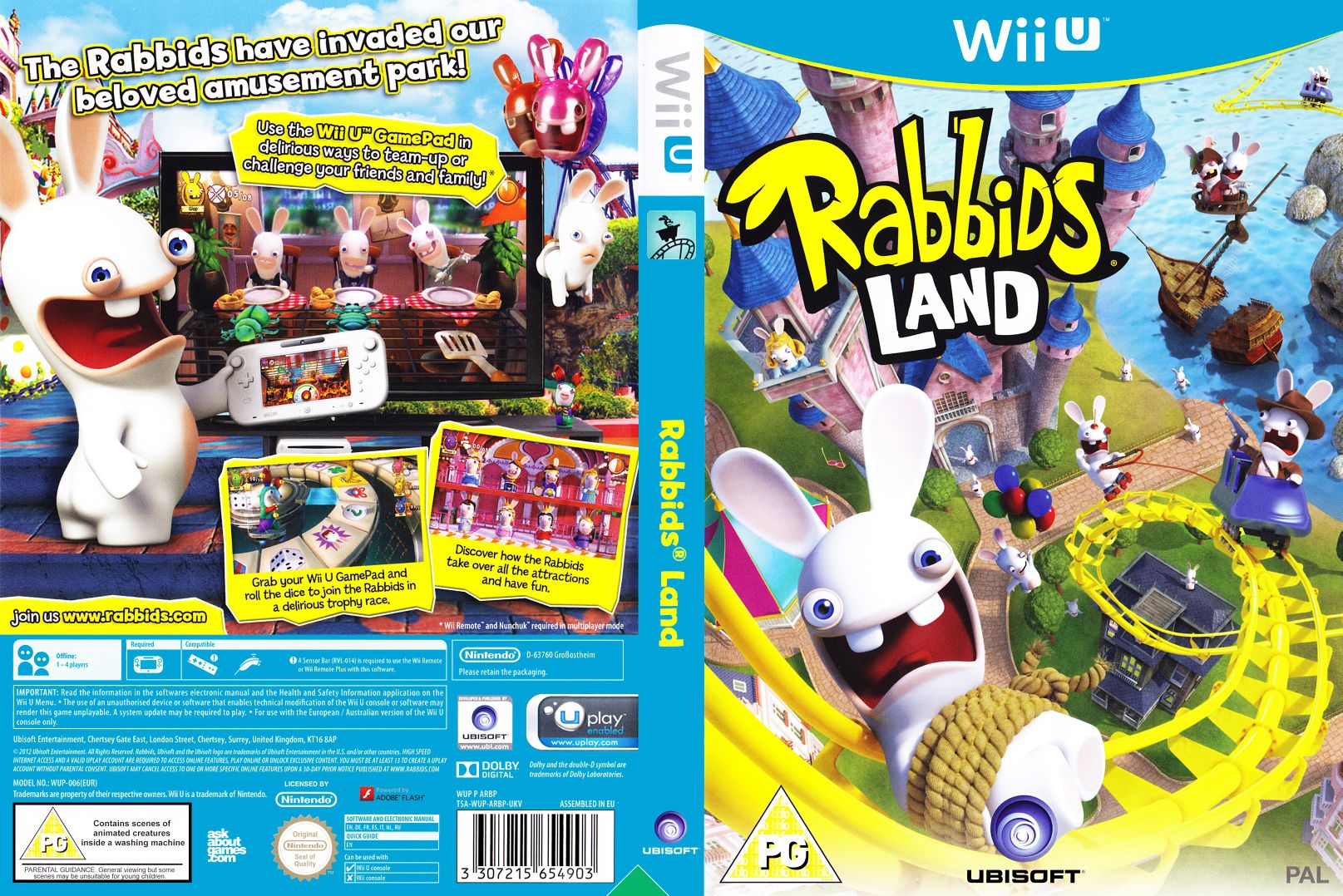 Rabbids Land Front Dvd Covers Cover Century Over 500 000 Album Art Covers For Free