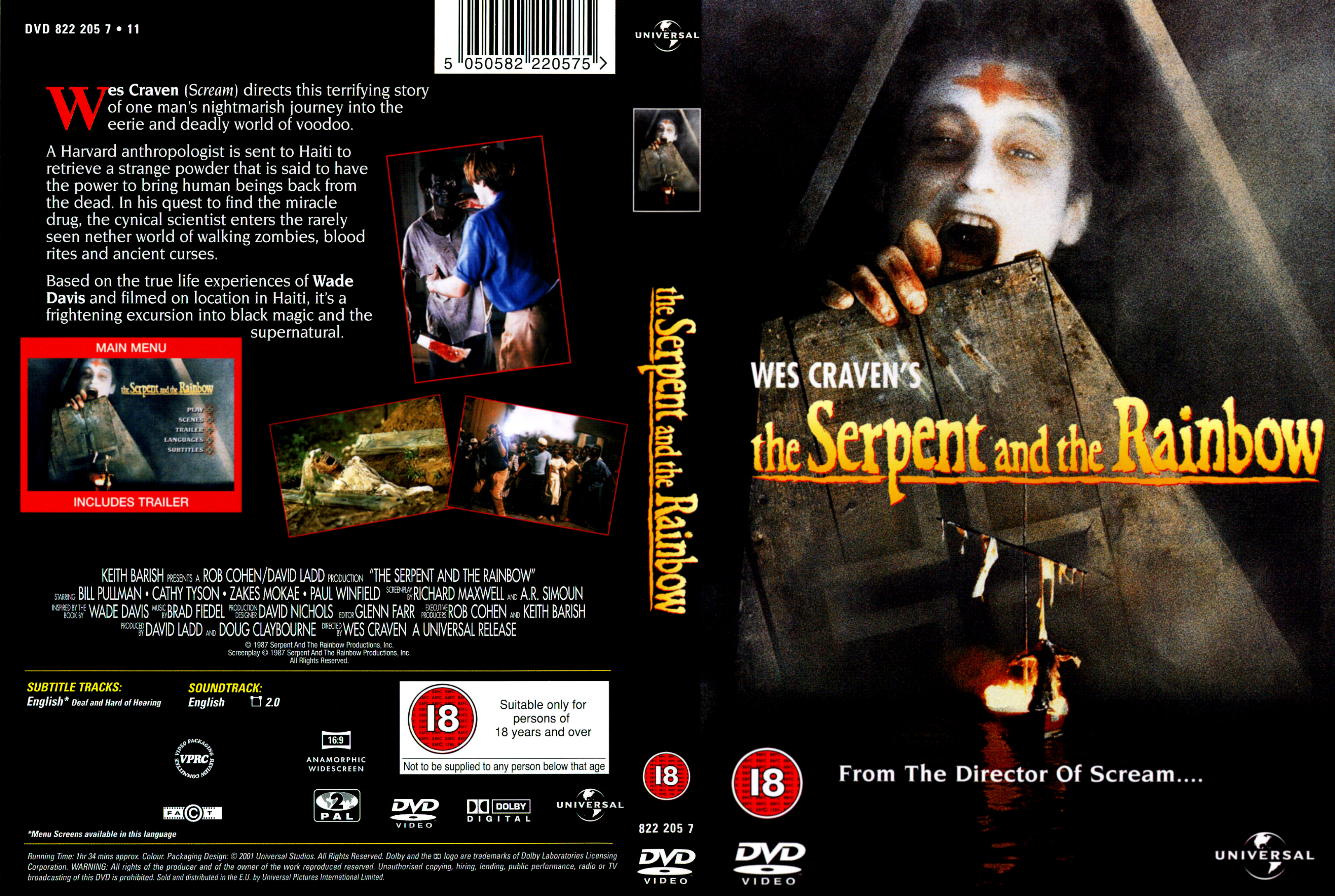 Serpent and the Rainbow | DVD Covers | Cover Century | Over 1.000