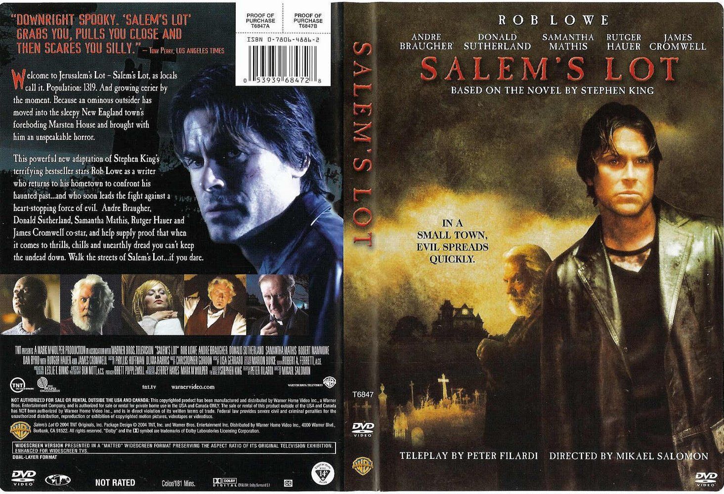 Salems Lot 2004 FRONT MISC DVD