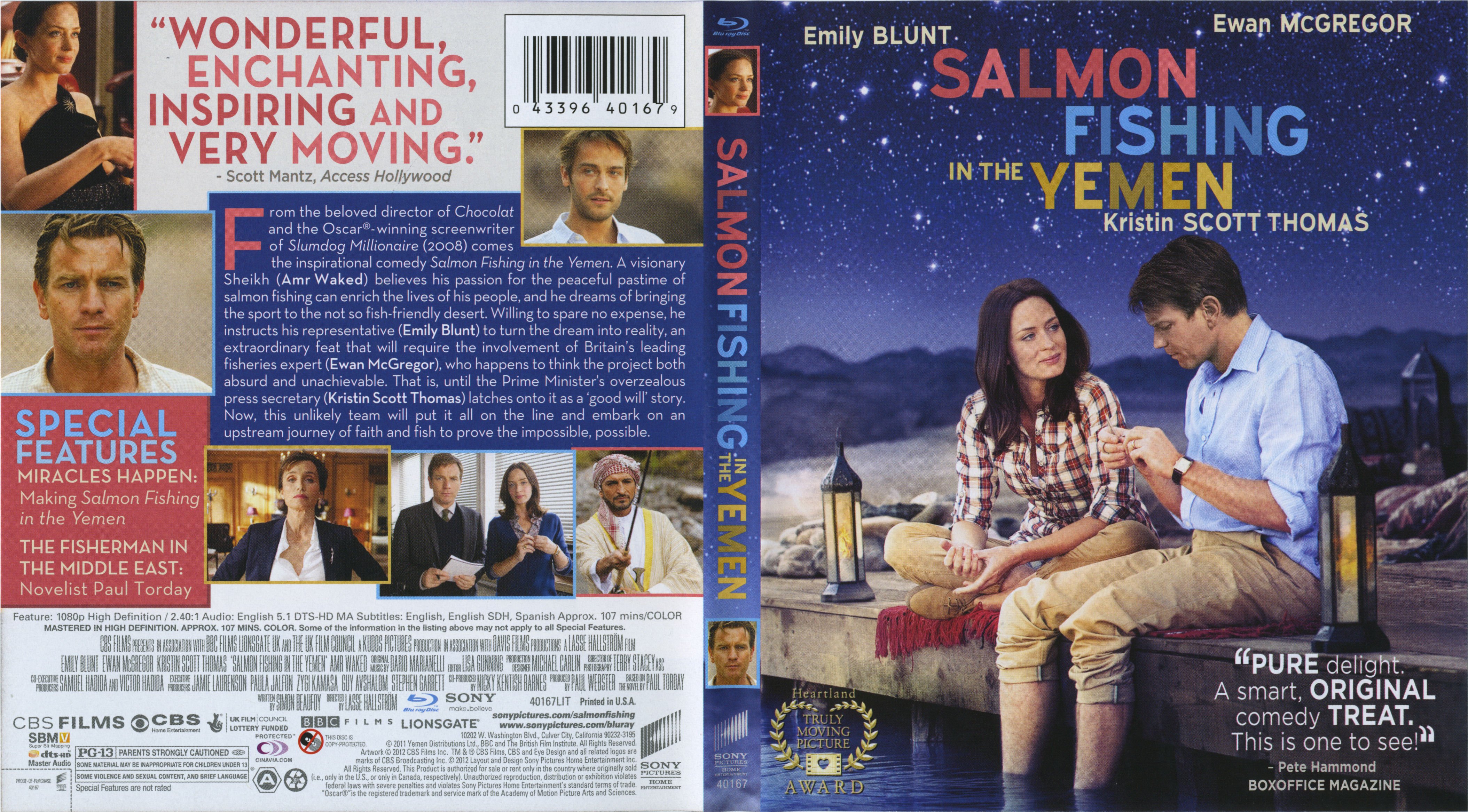Salmon Fishing In The Yemen 2011, DVD Covers, Cover Century