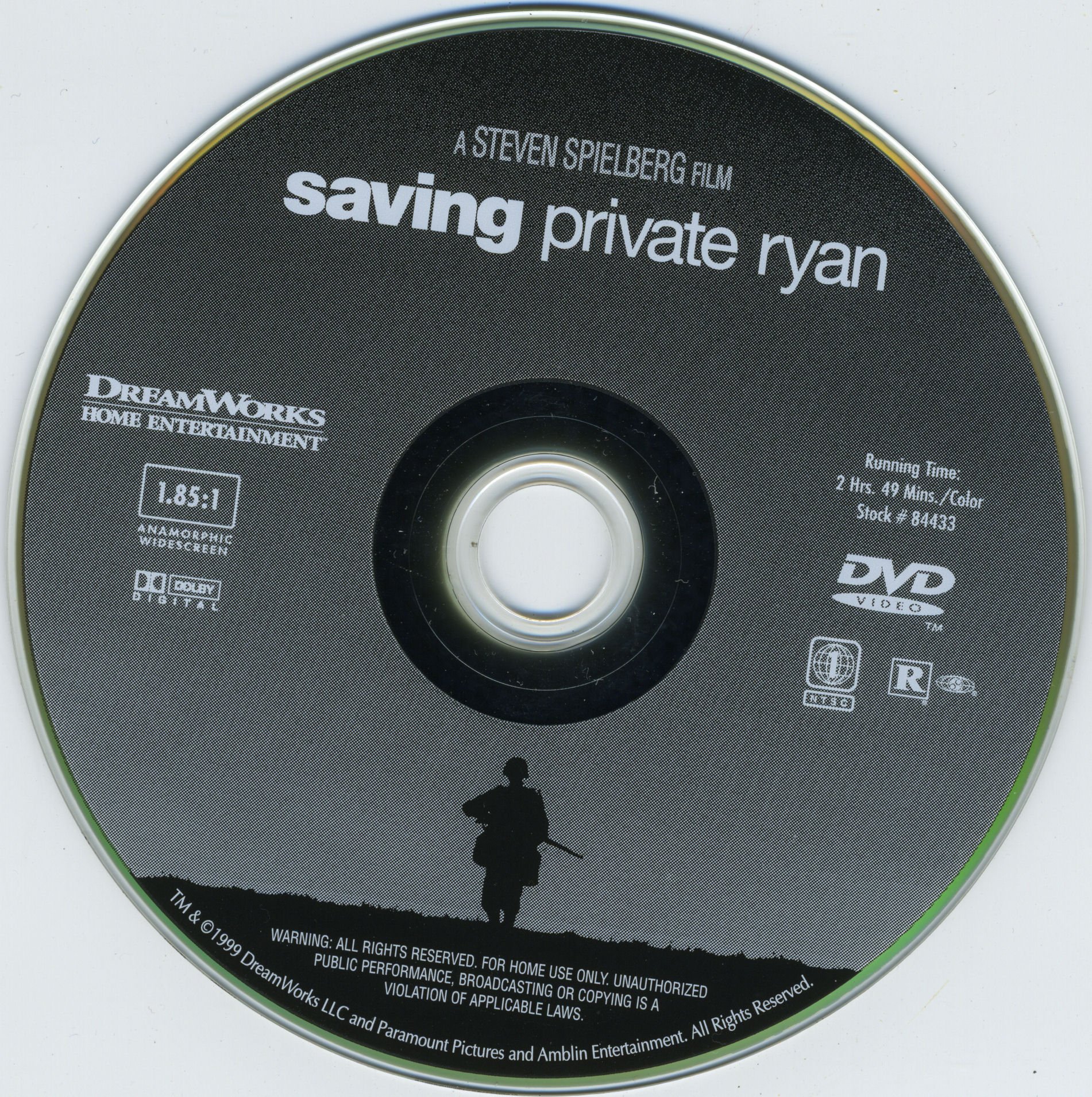 Saving Private Ryan 1998 R1  Label