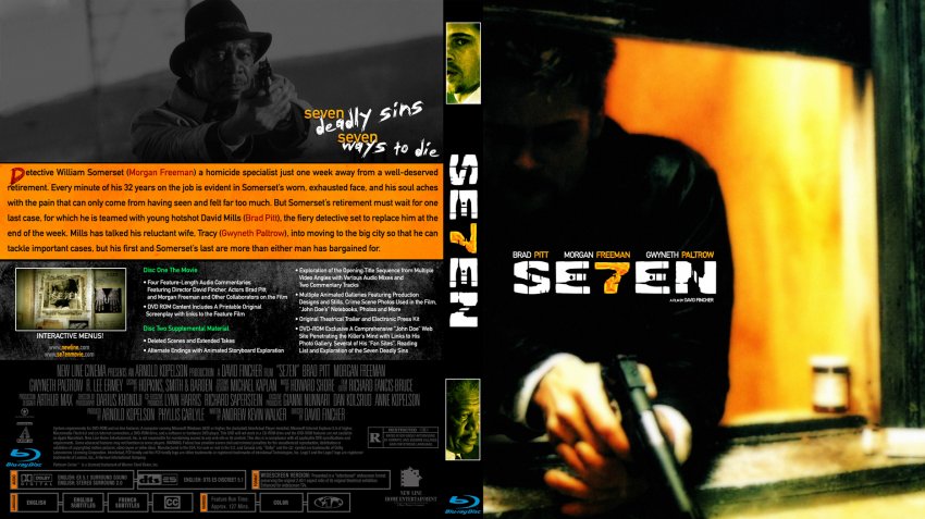 Se7en Blu Ray | DVD Covers | Cover Century | Over 1.000.000 Album Art  covers for free