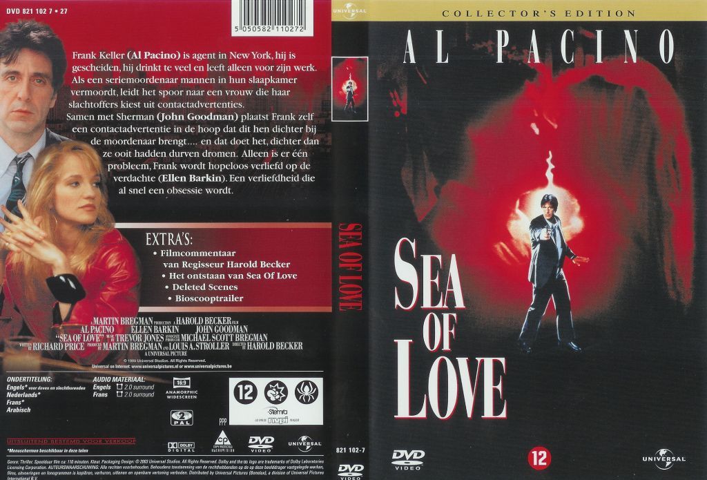 Sea Of Love DVD NL | DVD Covers | Cover Century | Over 1.000.000 Album