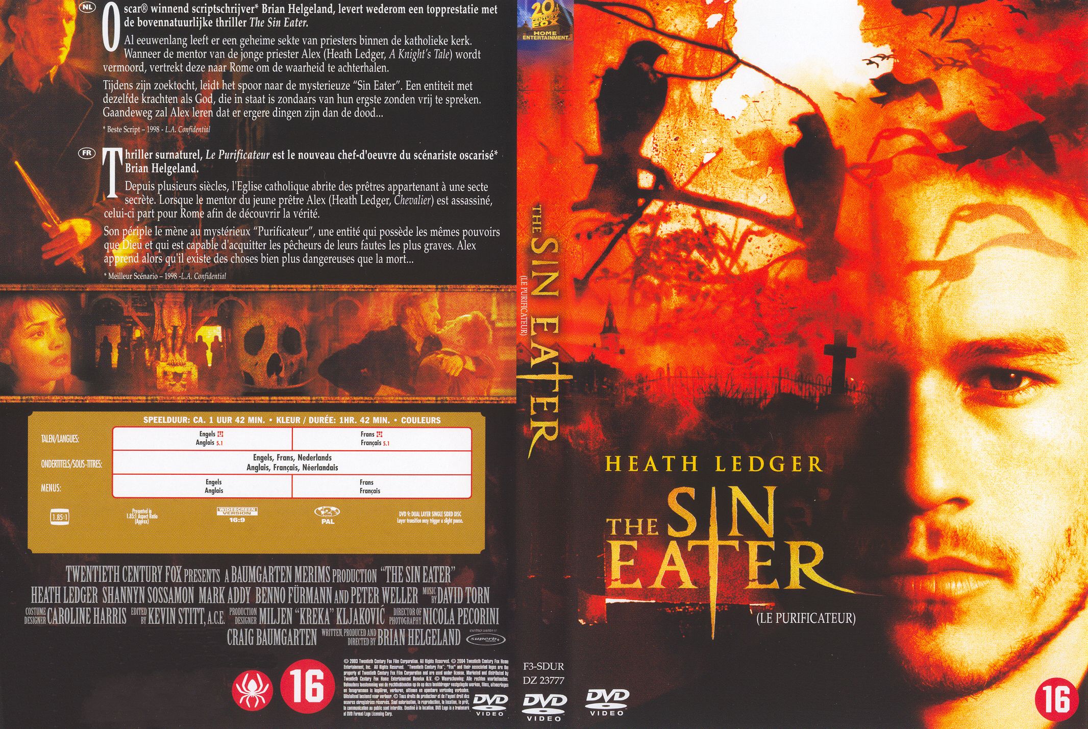 Sin Eater Pal Misc Dvd