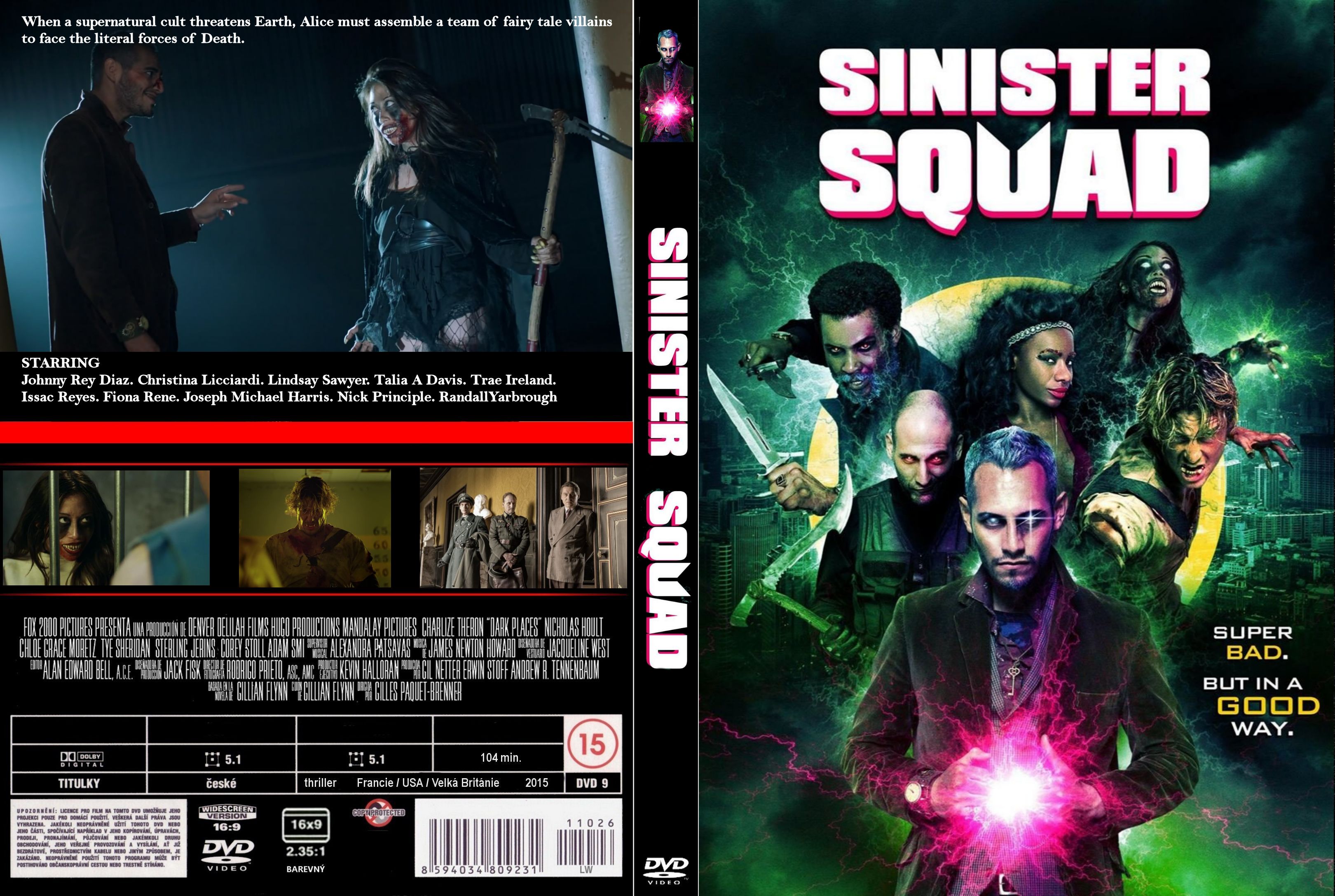 Sinister Squad 2016 R0  Cover label 1