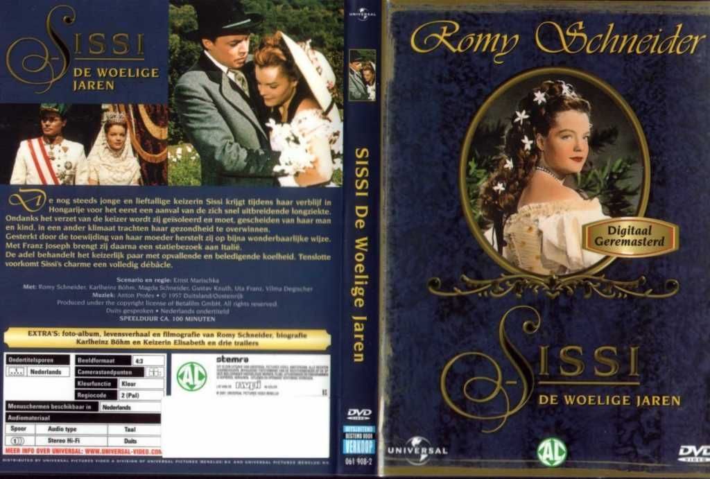 Sissi De Woelige Jaren DVD NL