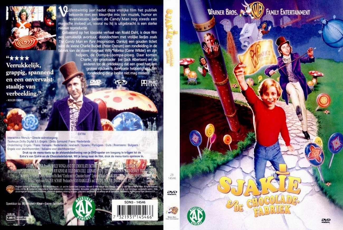 Sjakie En De Chocoladefabriek Misc Dvd