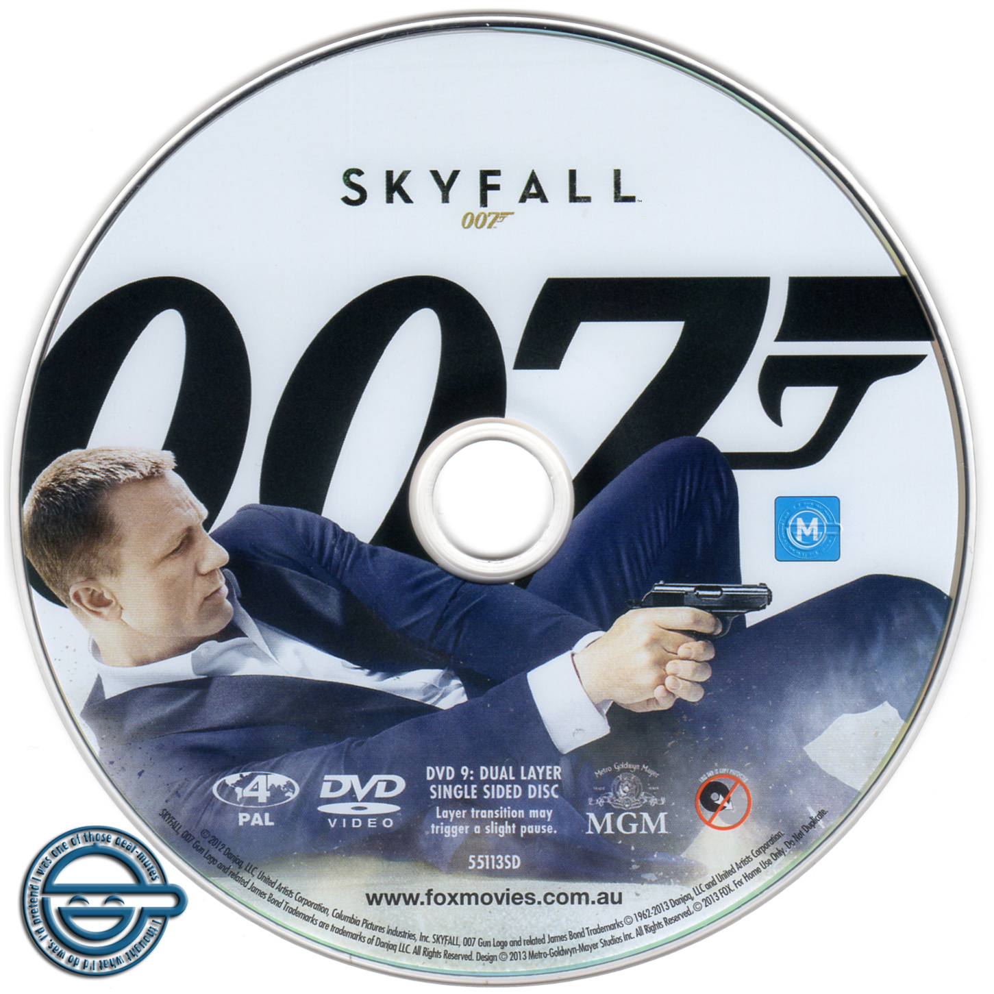Skyfall 2012 R4 label | DVD Covers | Cover Century | Over 1.000.000 ...