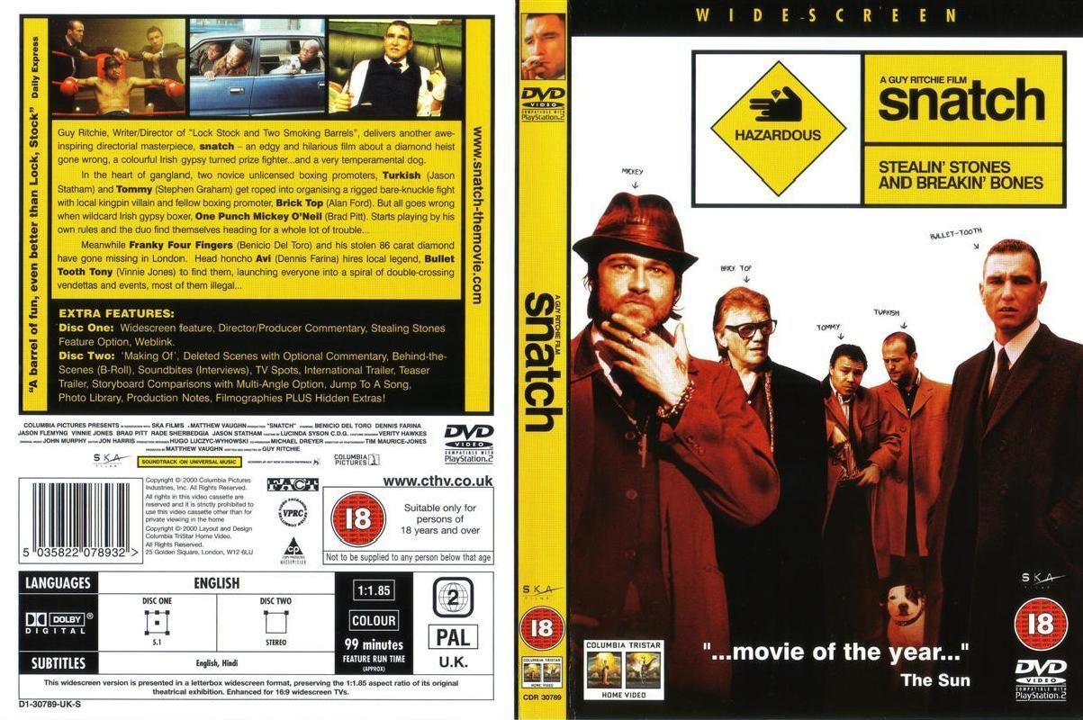 Snatch Misc Dvd