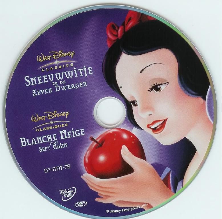 Sneeuwwitje En De Zeven Dwergen DVD CD