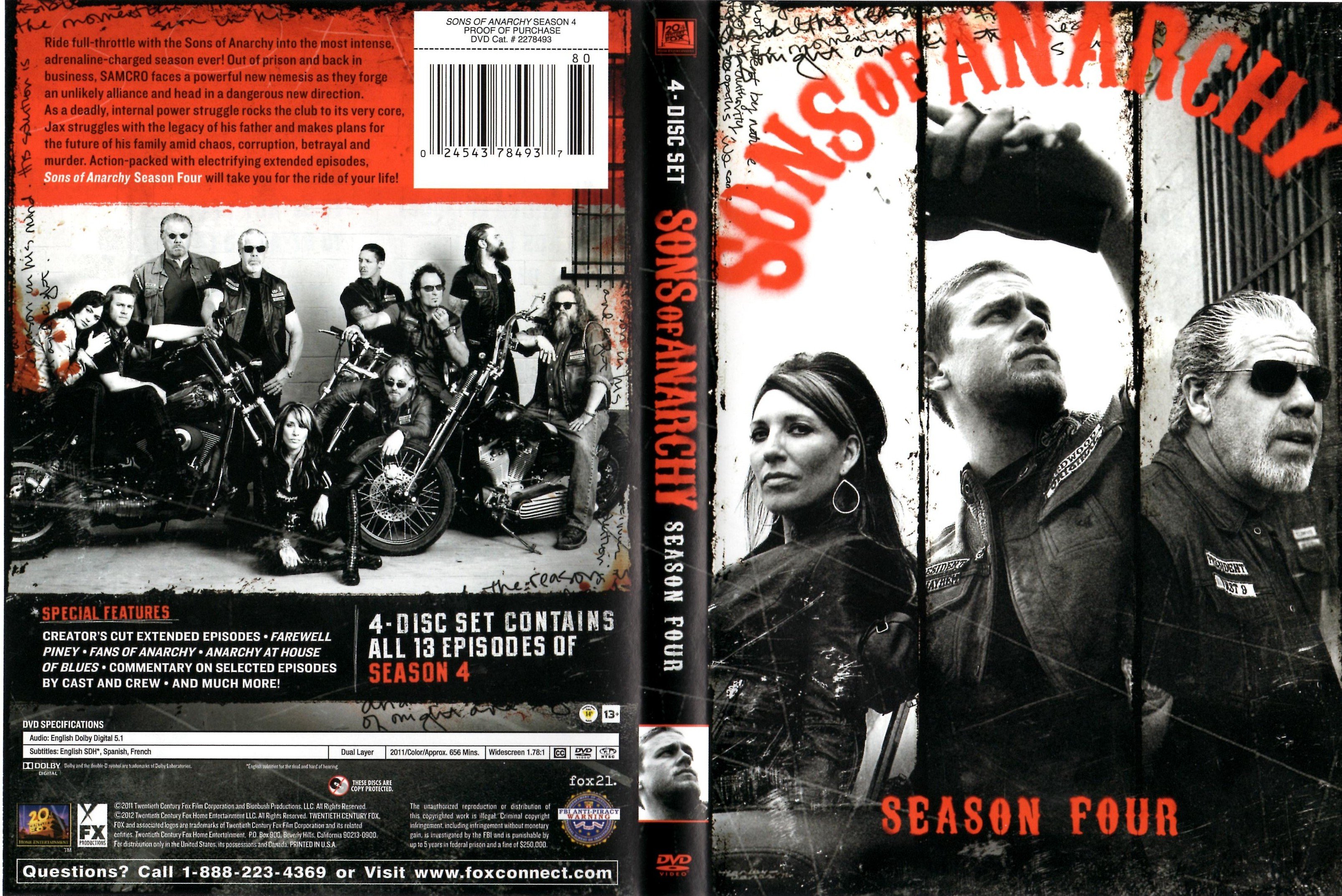 Sons of Anarchy Season 4 WS R1 4