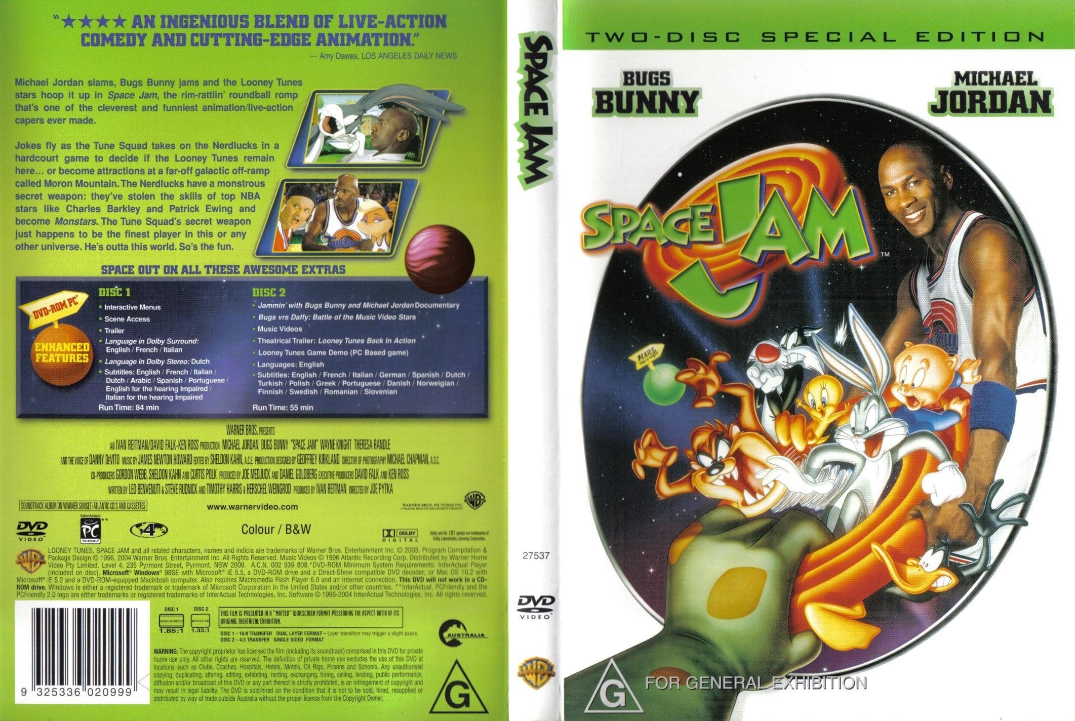 Space Jam Special Edition 1996 R4 DVD Cover.jpg.