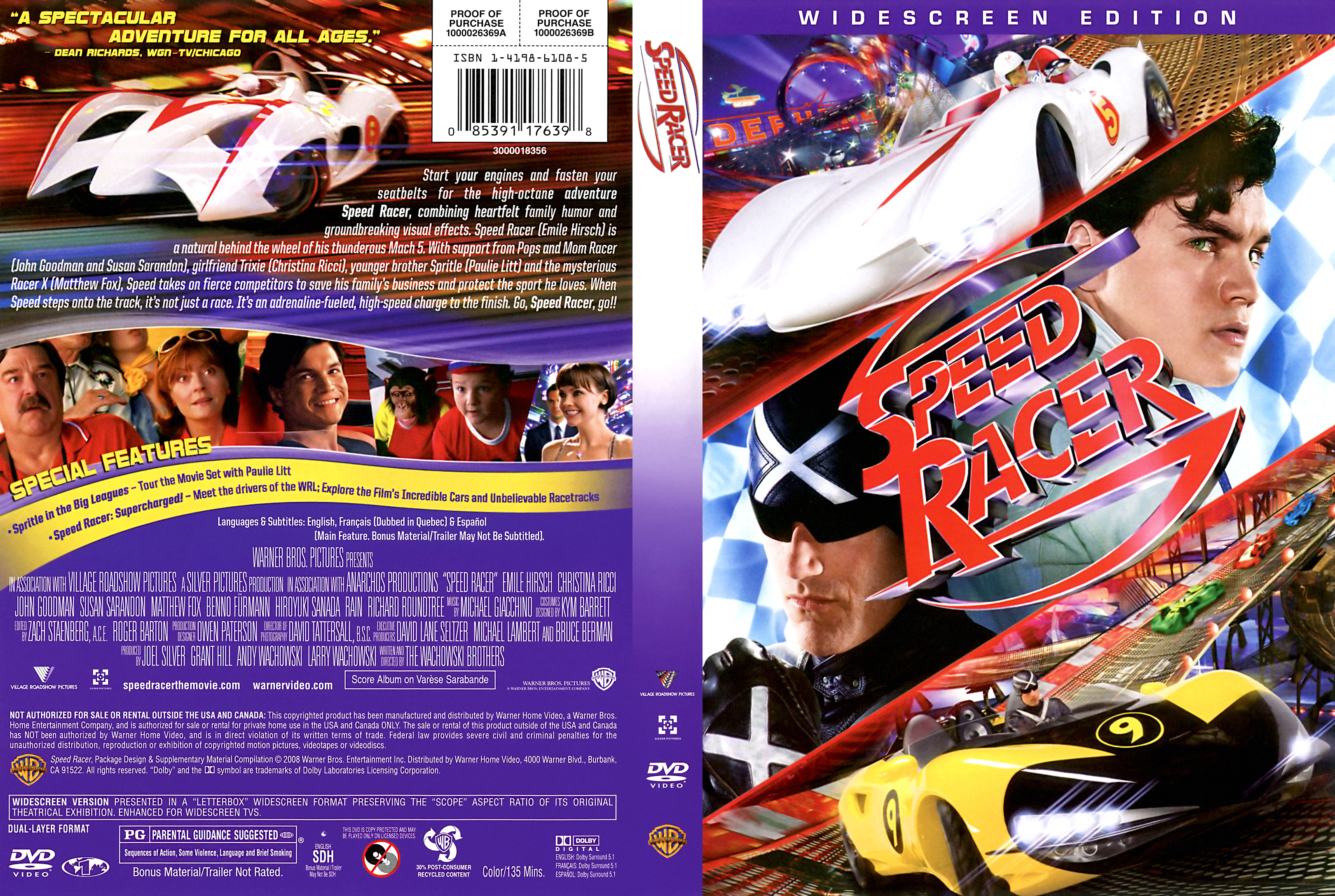 speed racer | DVD Covers | Cover Century | Over 1.000.000 Album Art ...
