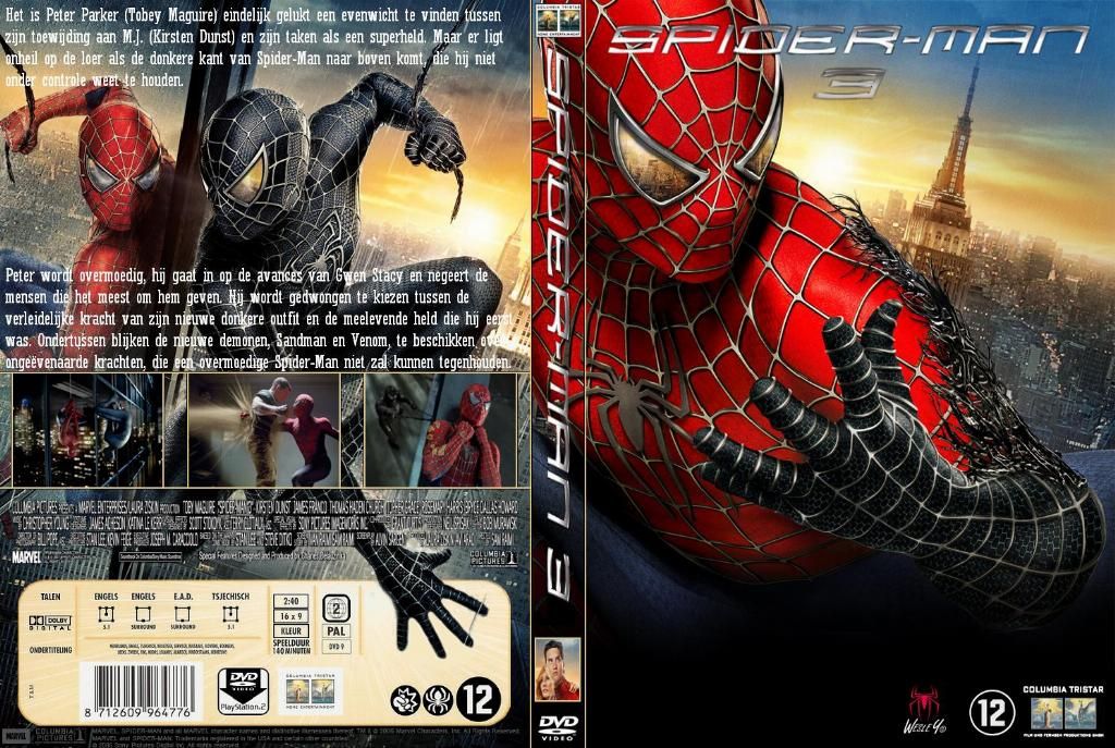 Spider Man 3 DVD NL.