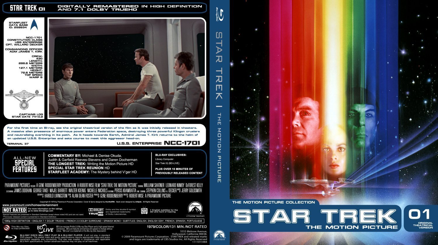 Star Trek 01 The Motion Picture