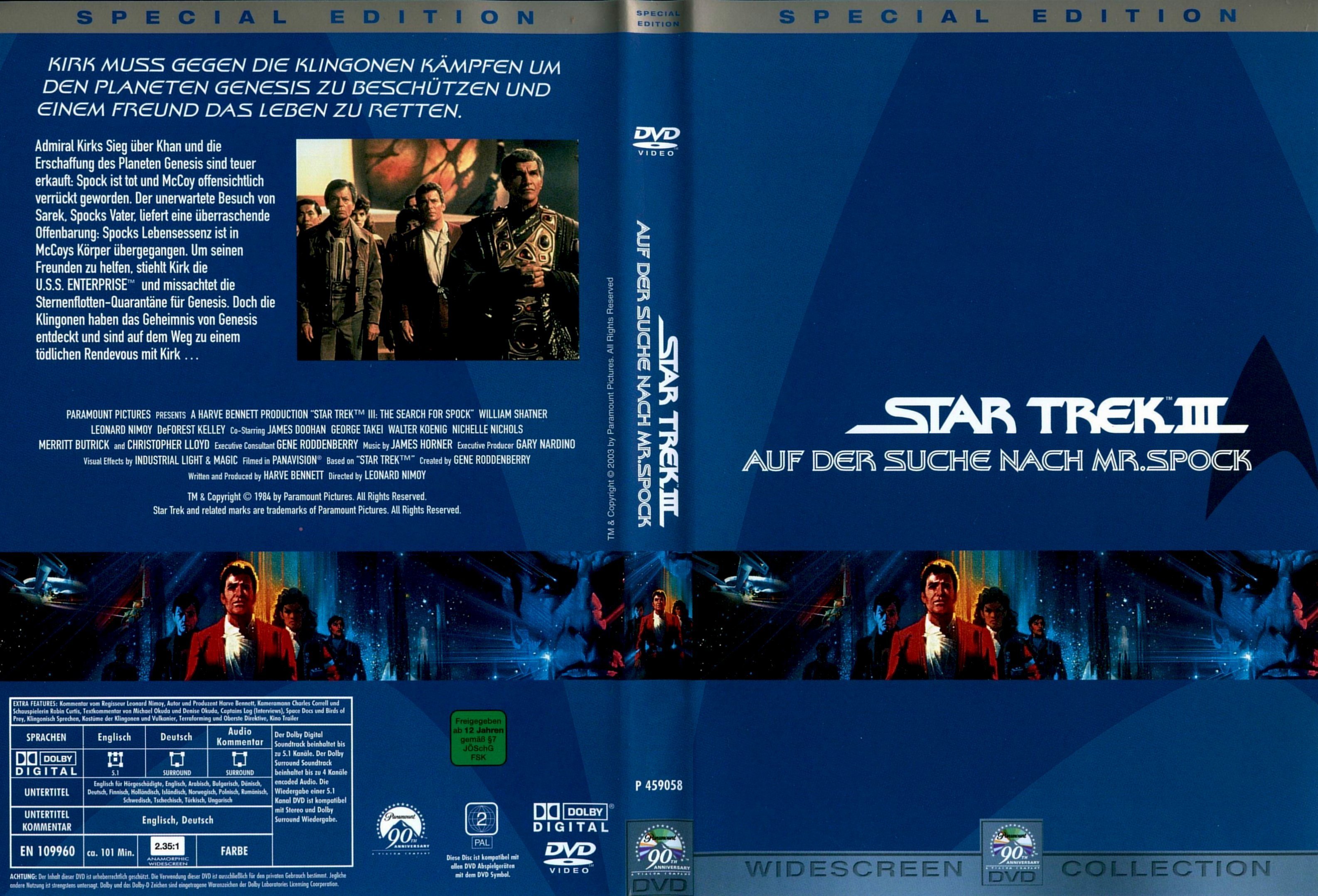 star trek iii auf der suche nach mr spock