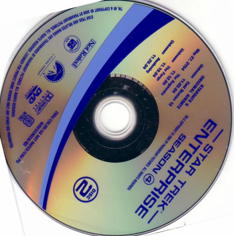 Star Trek Enterprise Season 4 DVD CD2