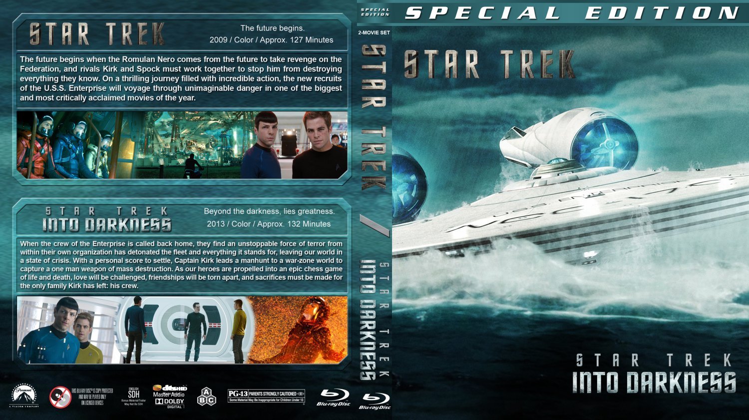 Star Trek Star Trek Into Darkness Double Feature
