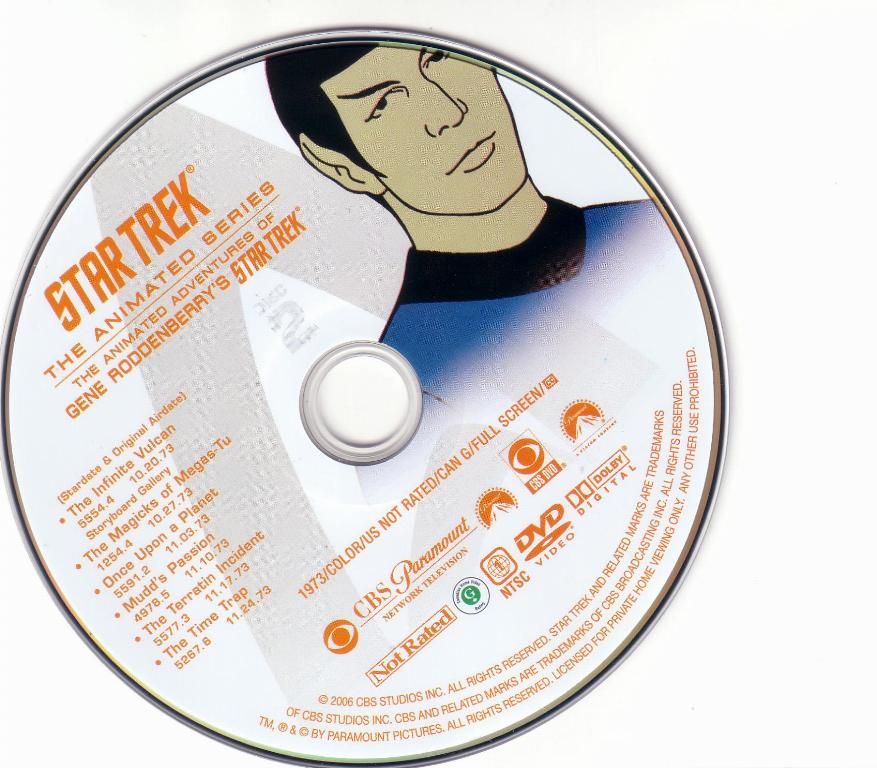 Star Trek The Animated Series DVD CD2