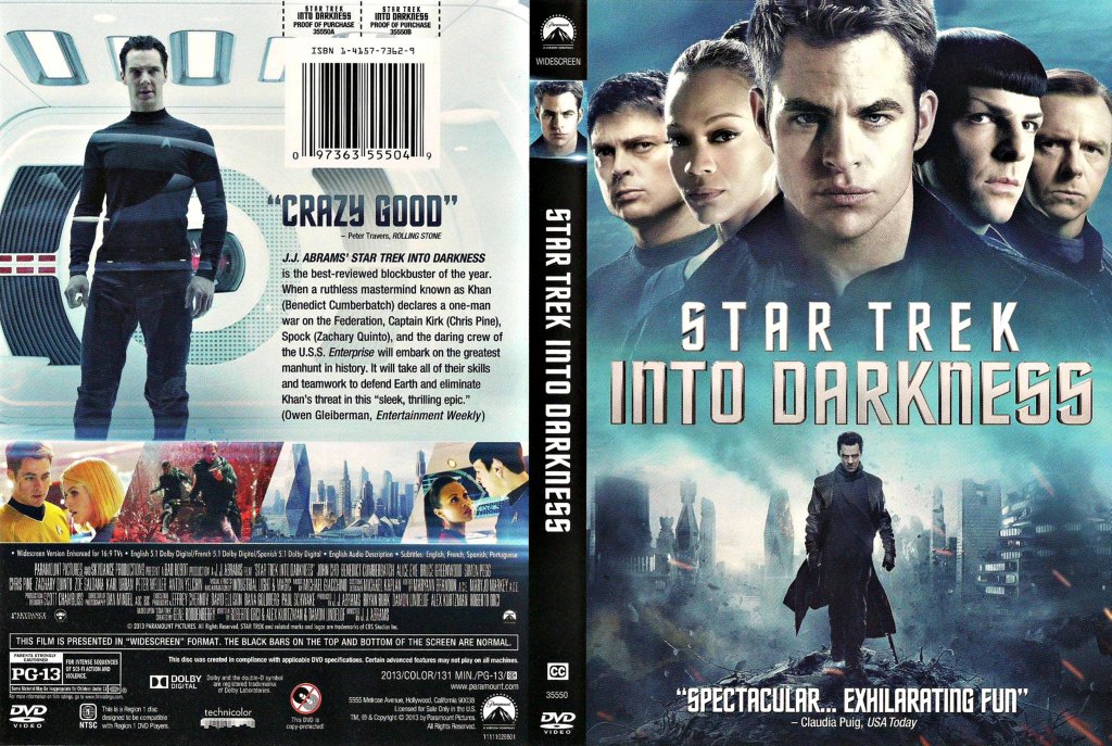 Star Trek Into Darkness 2013 Scanned Cover