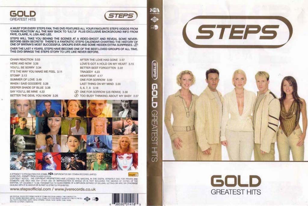 Steps Gold Greatest Hits DVD US