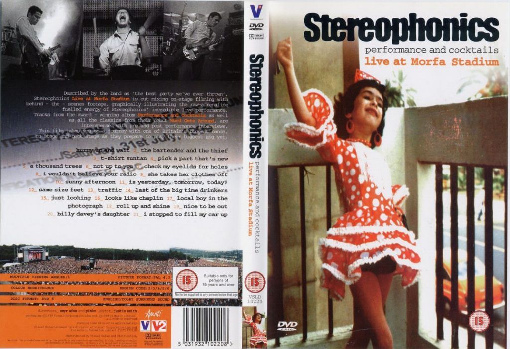 Stereophonics Live At Morfa Stadium DVD US