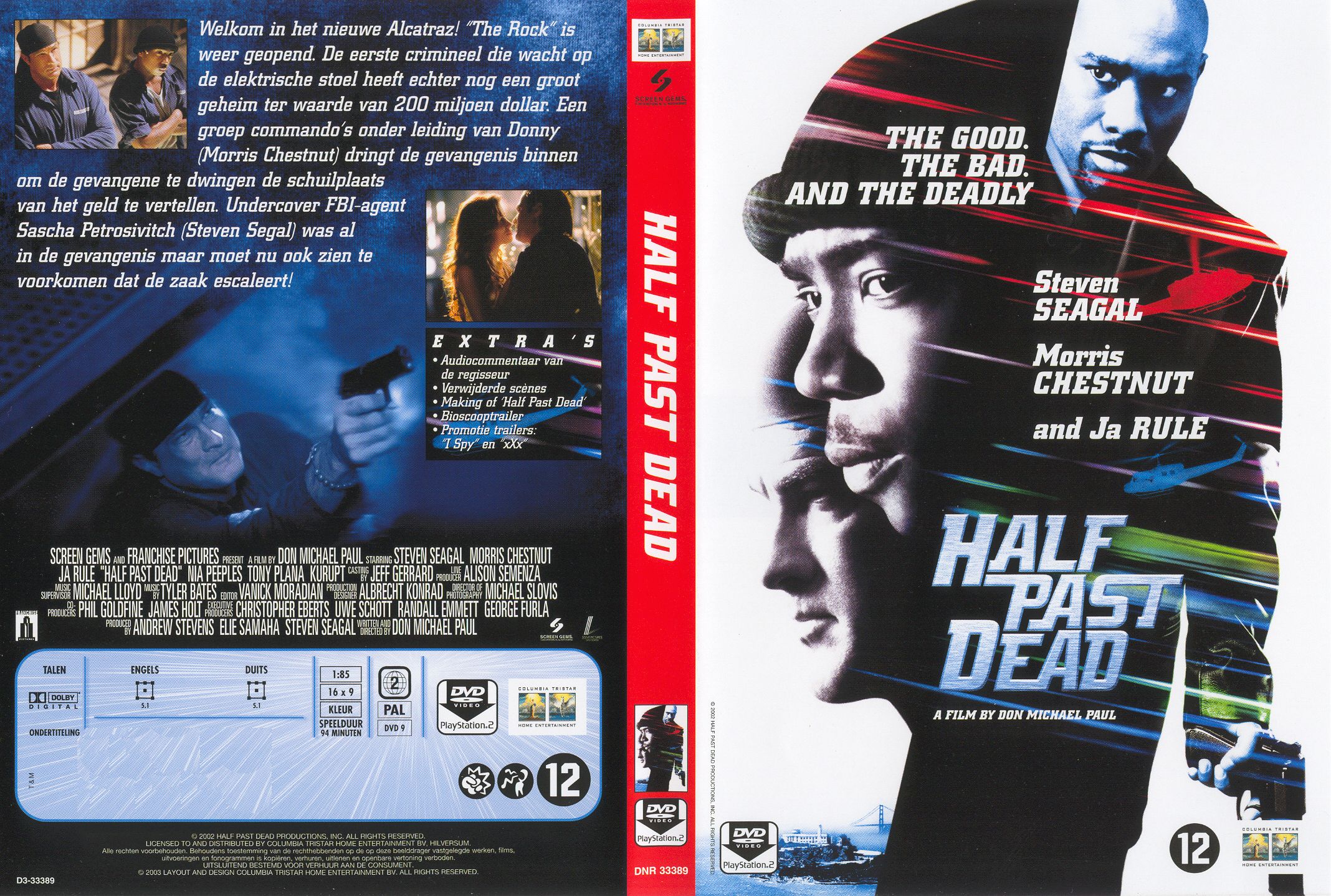 Steven Seagal Half Past Dead Pal Misc Dvd