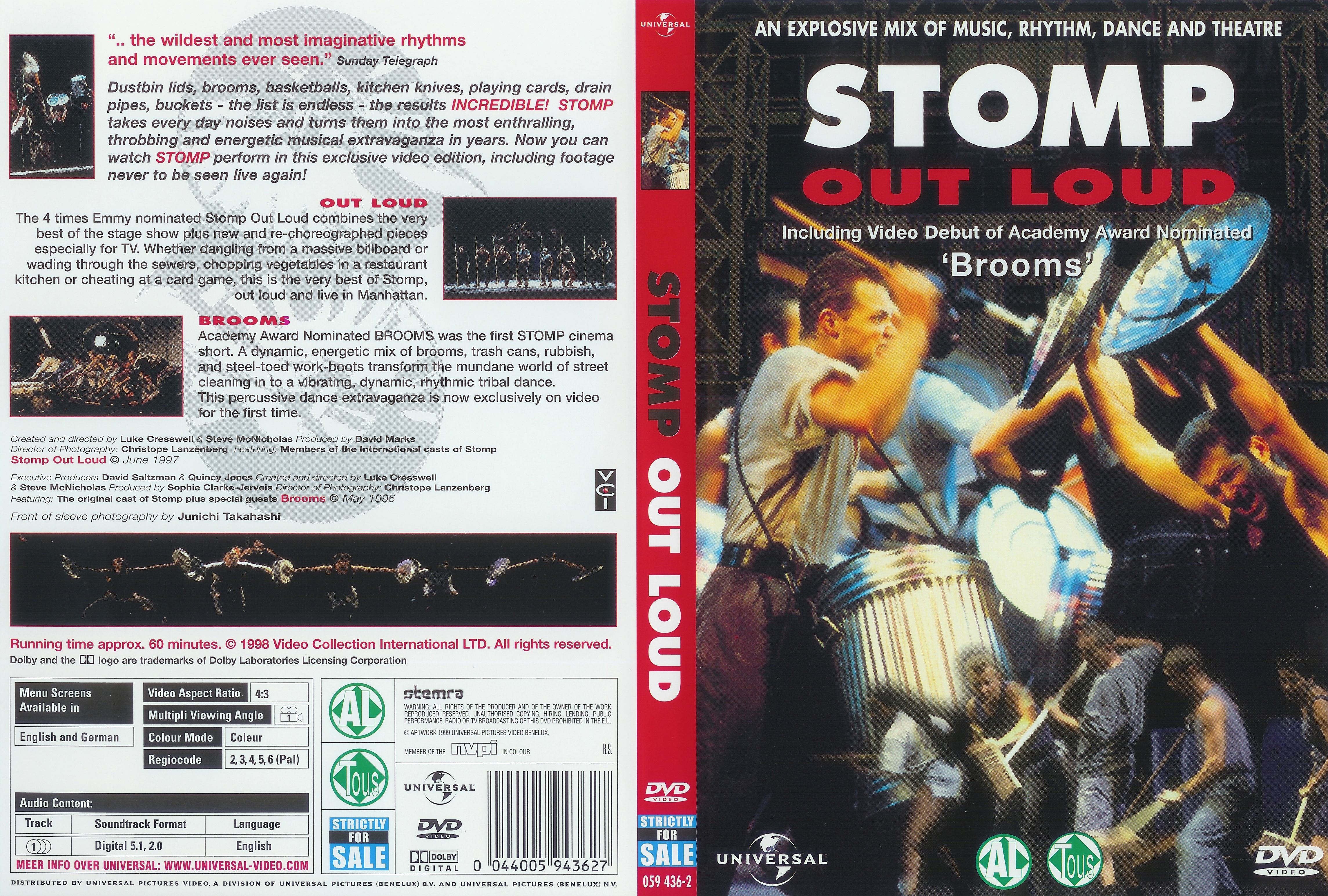 Stomp Out Loud Pal Misc Dvd