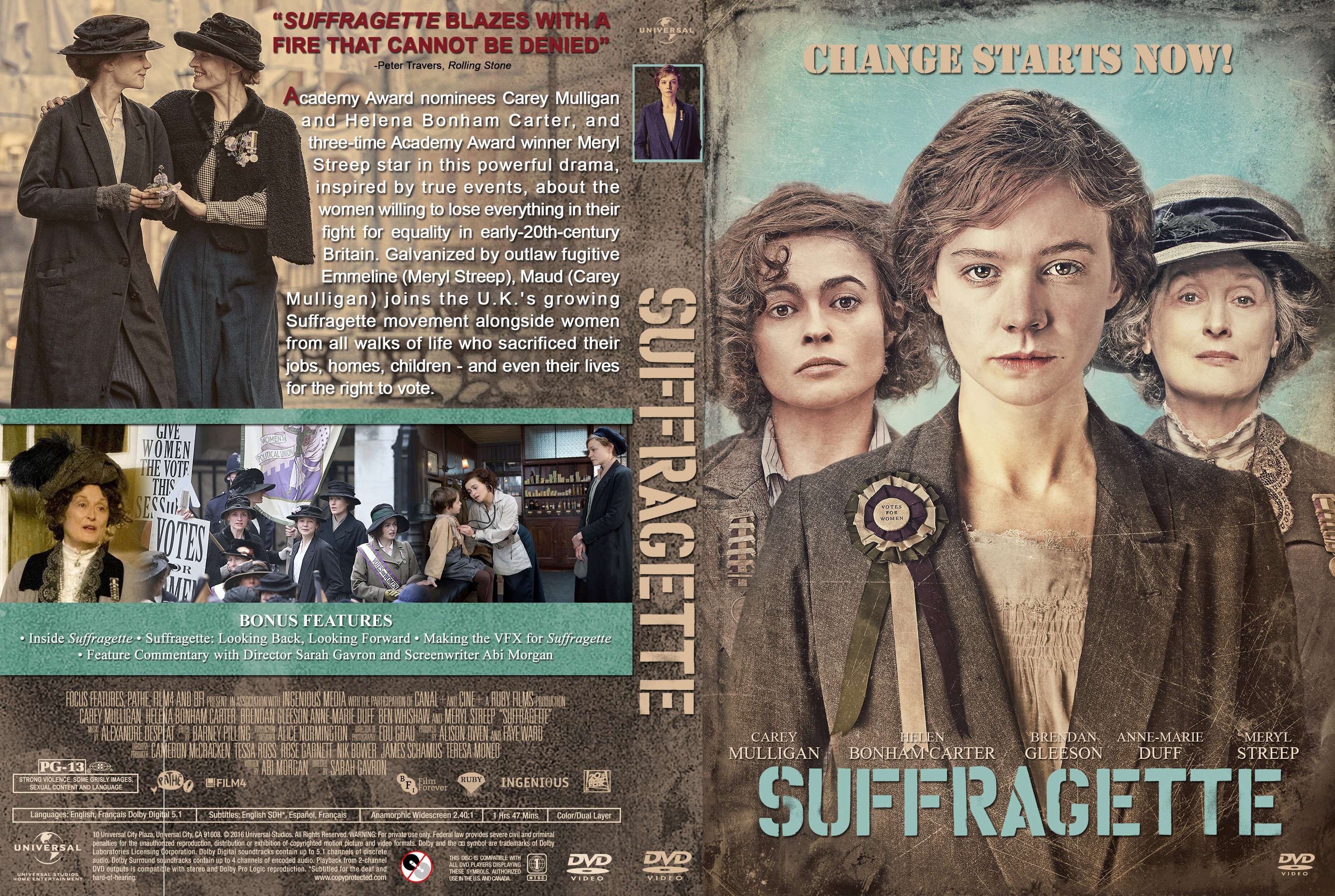 Suffragette R1  Cover Label 1