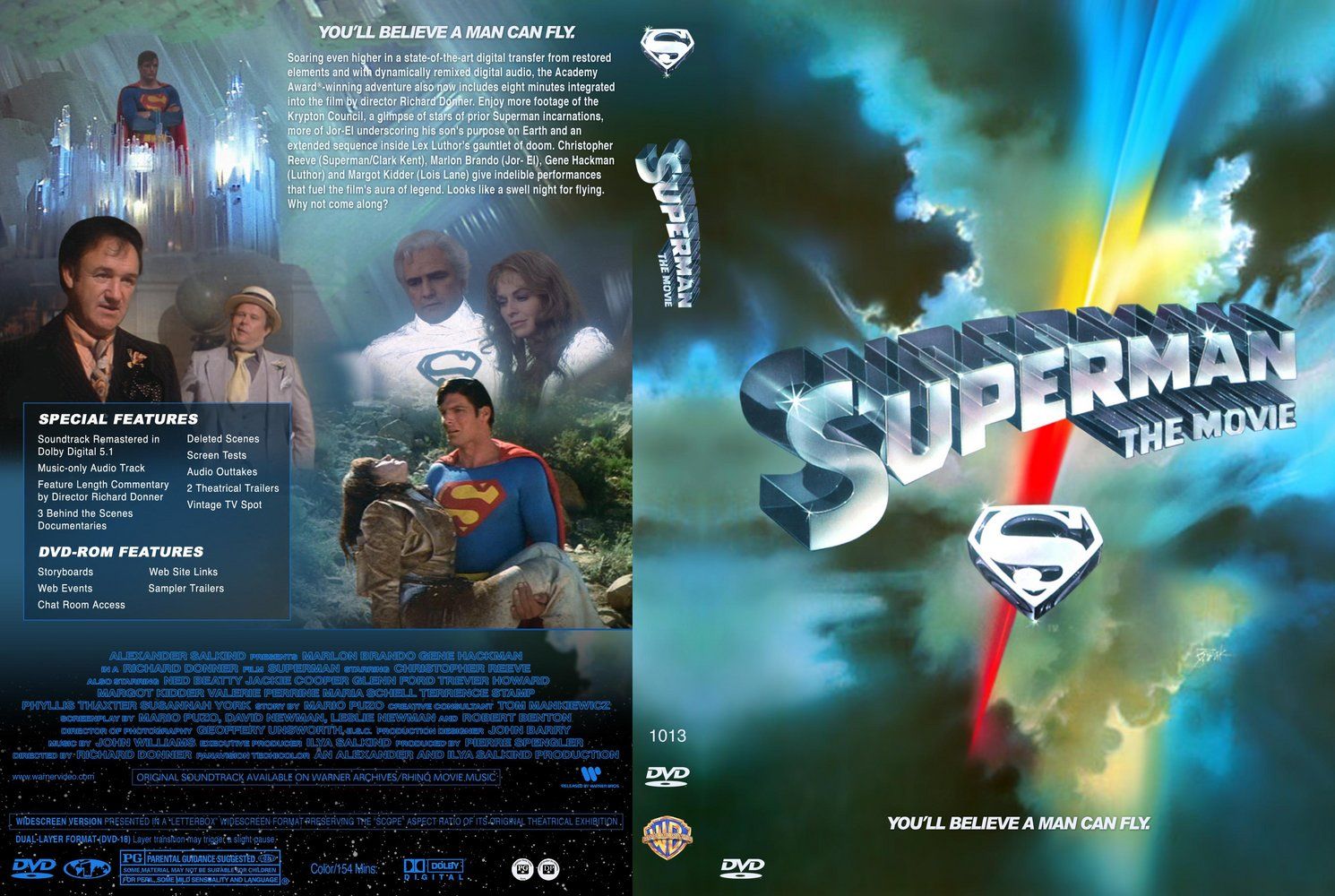 Superman The Movie Dvd Us Dvd Covers Cover Century Over 500 000 Album Art Covers For Free