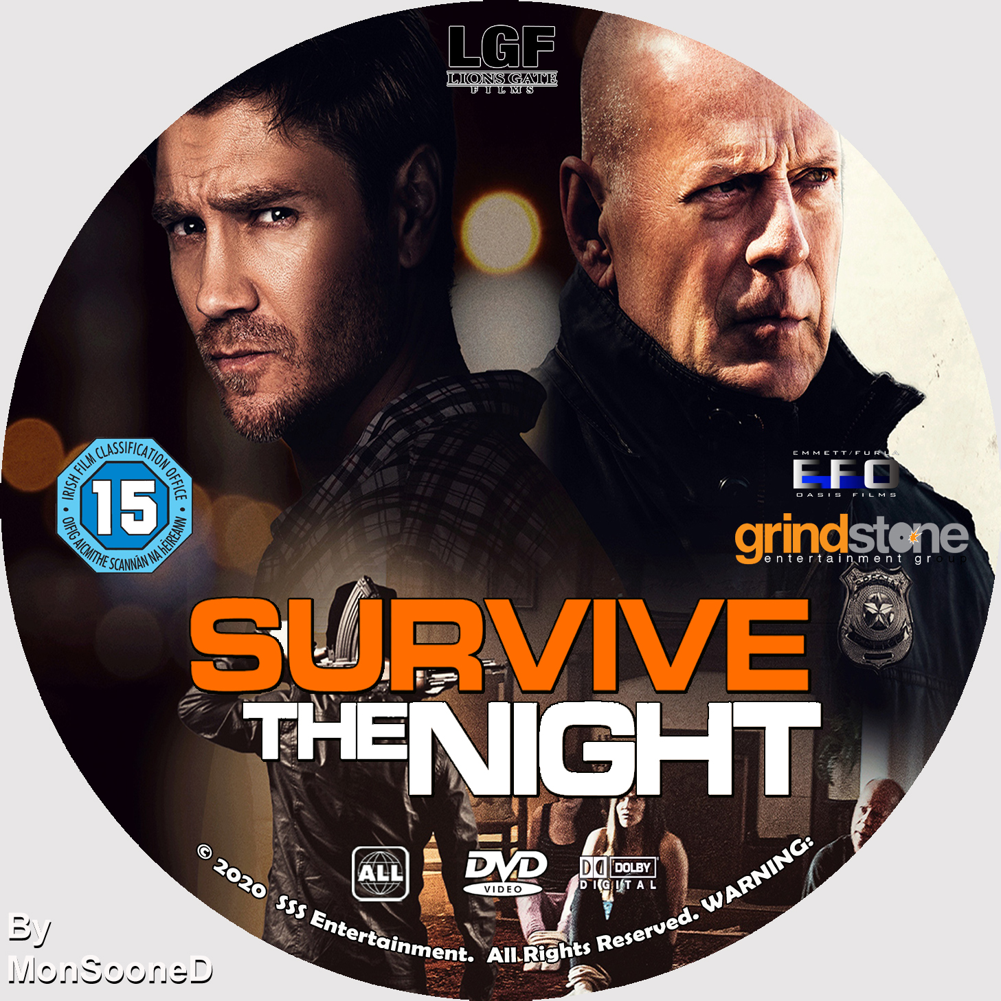 Survive The Night 2020 Dvd Disc 