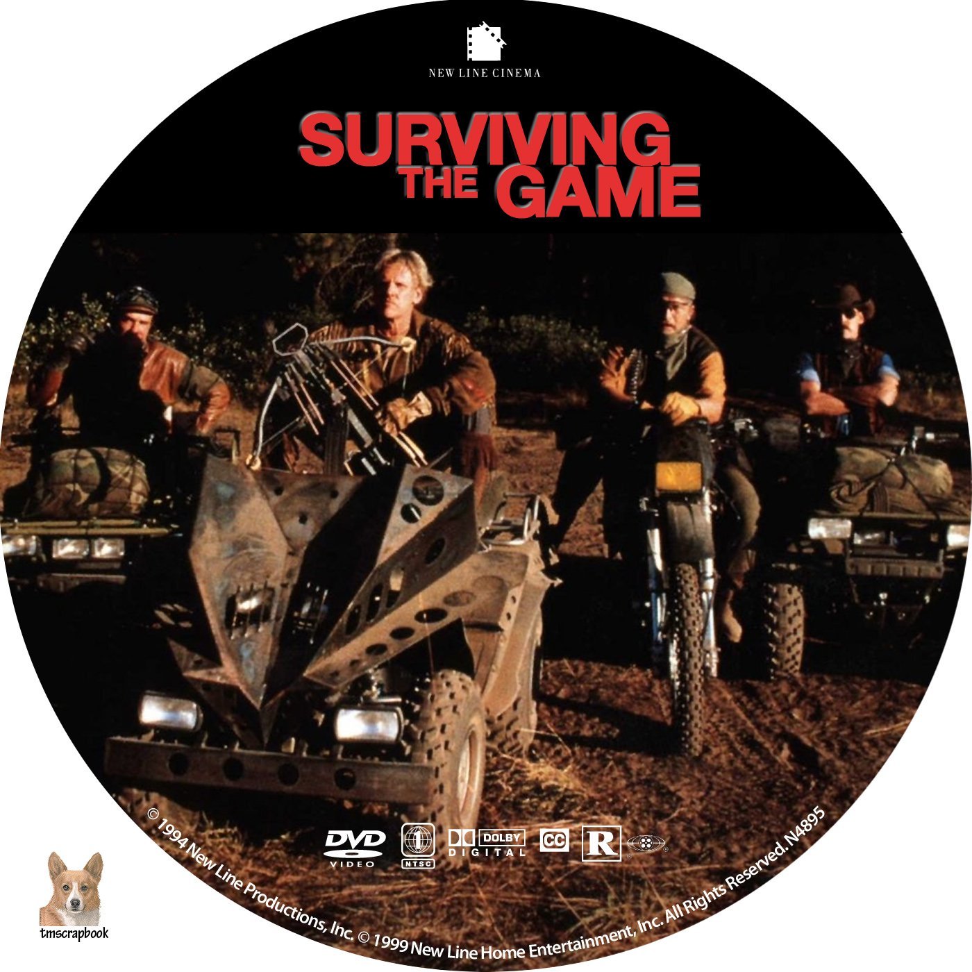 Surviving the Game 1994 R1  Label