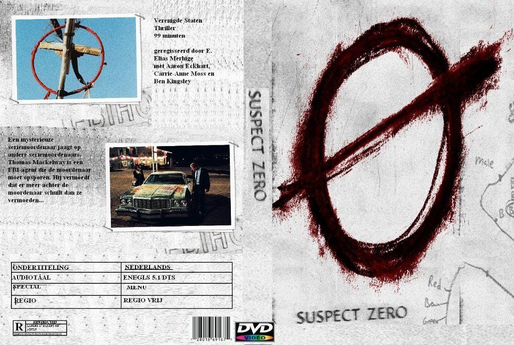 Suspect Zero DVD NL CUSTOM