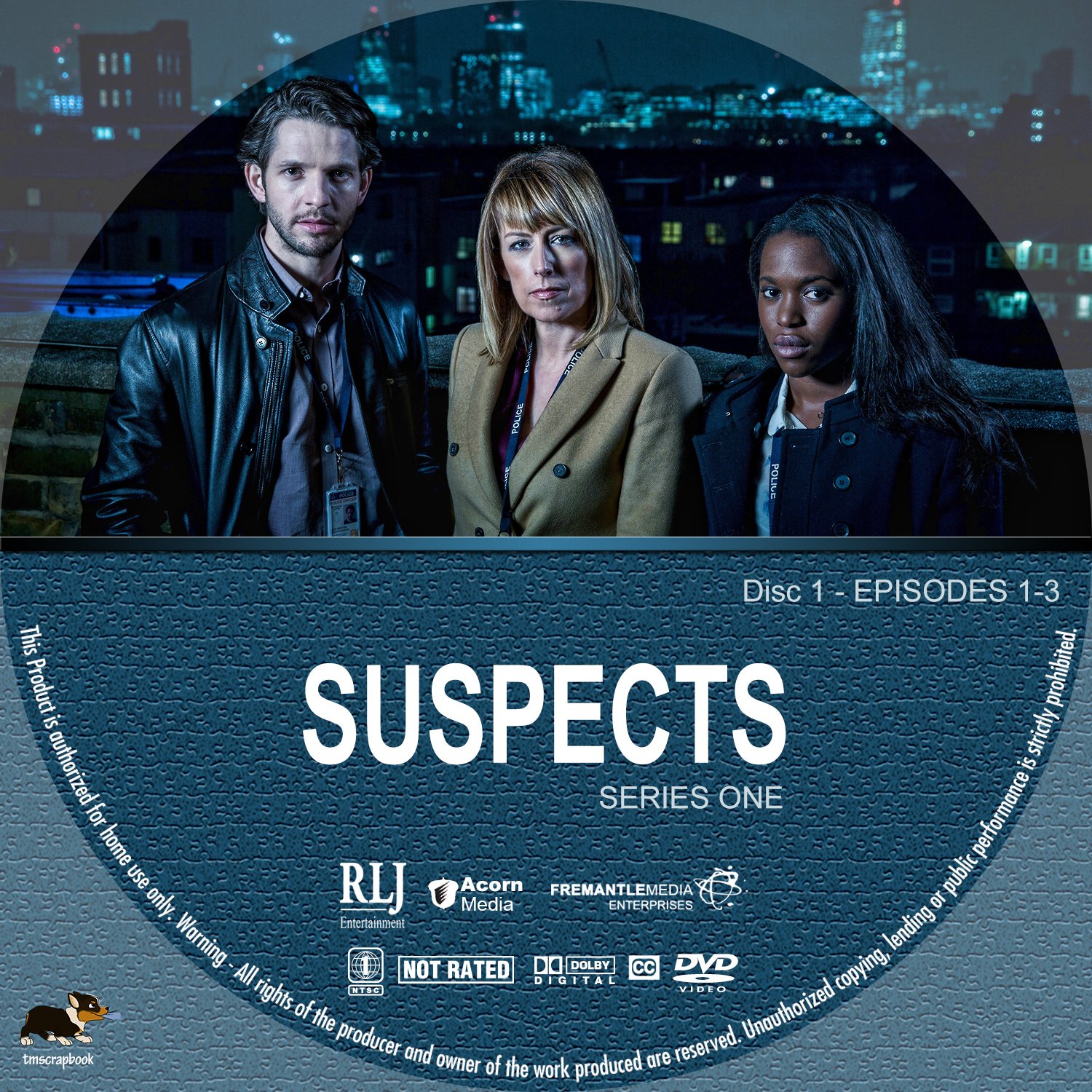 Suspects Series 1 2 2016 Covers Labels 2