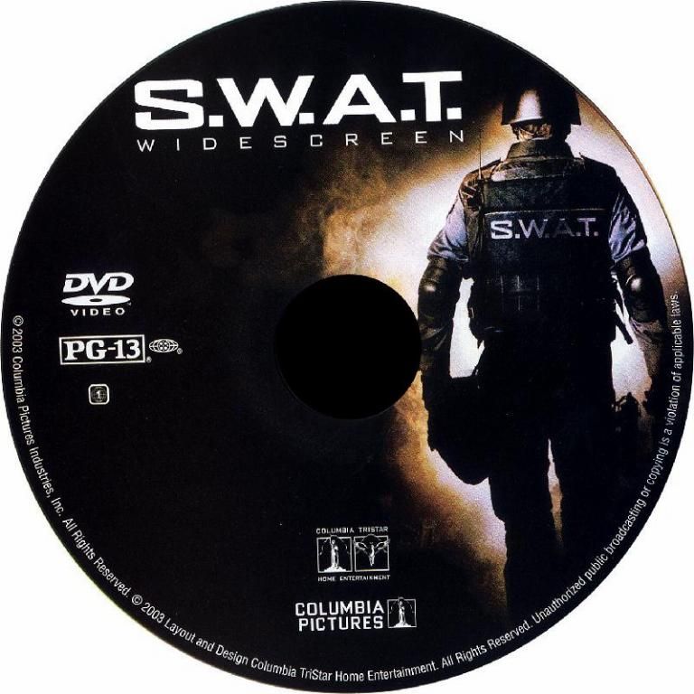 Swat Widescreen DVD CD
