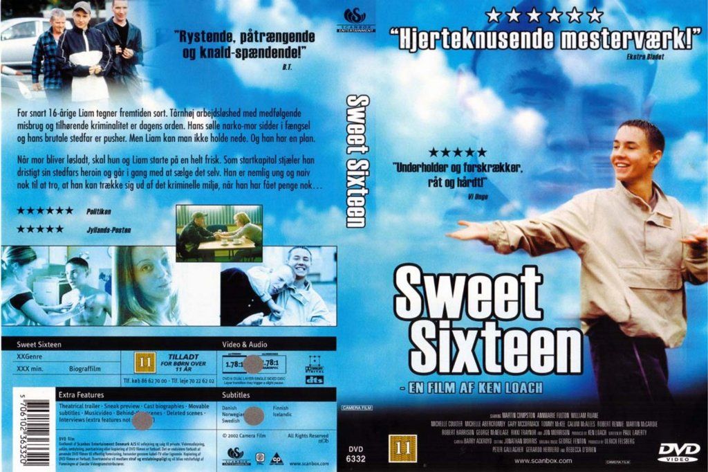 Sweet Sixteen DVD DK