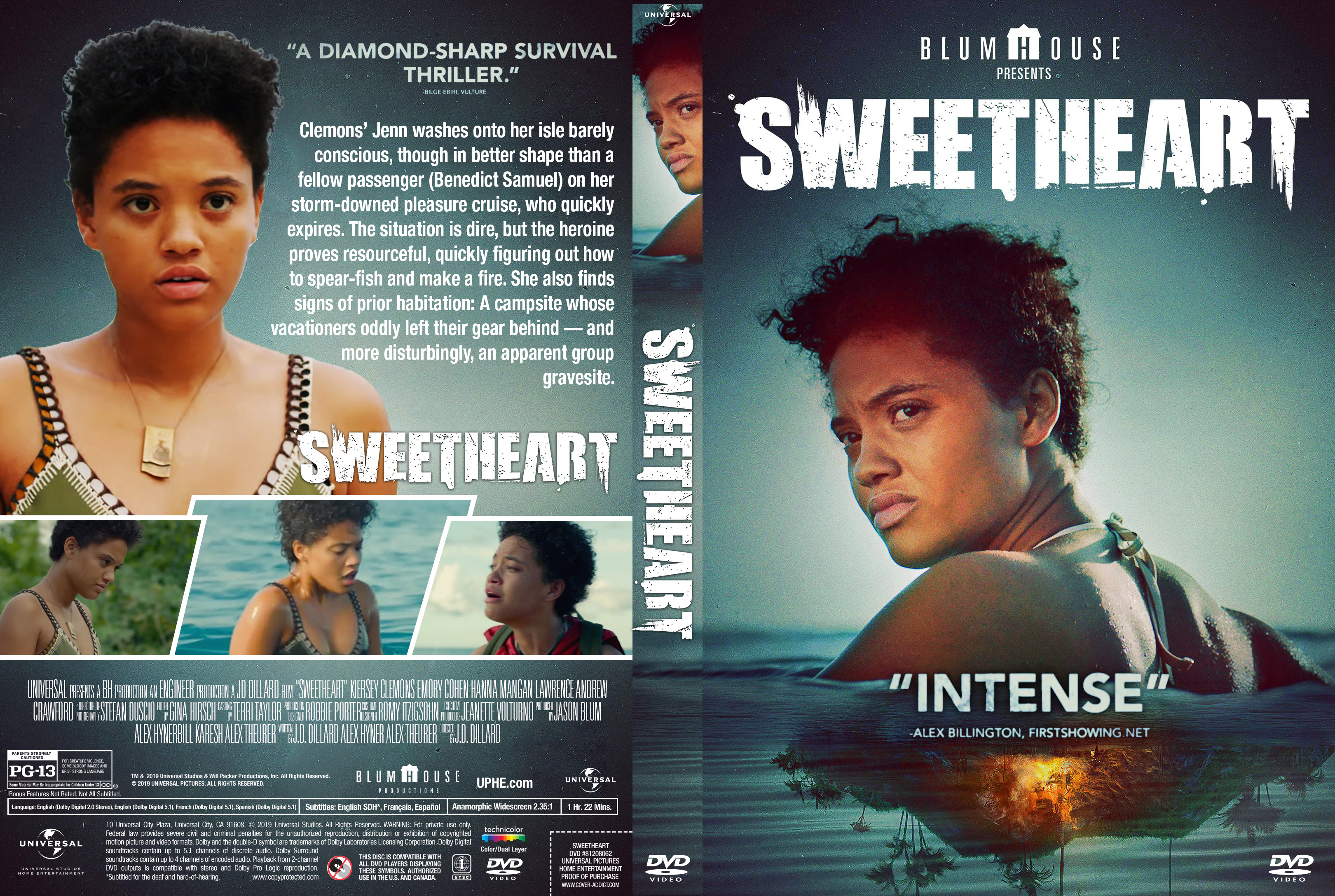 Sweetheart (2019) : Front, DVD Covers, Cover Century