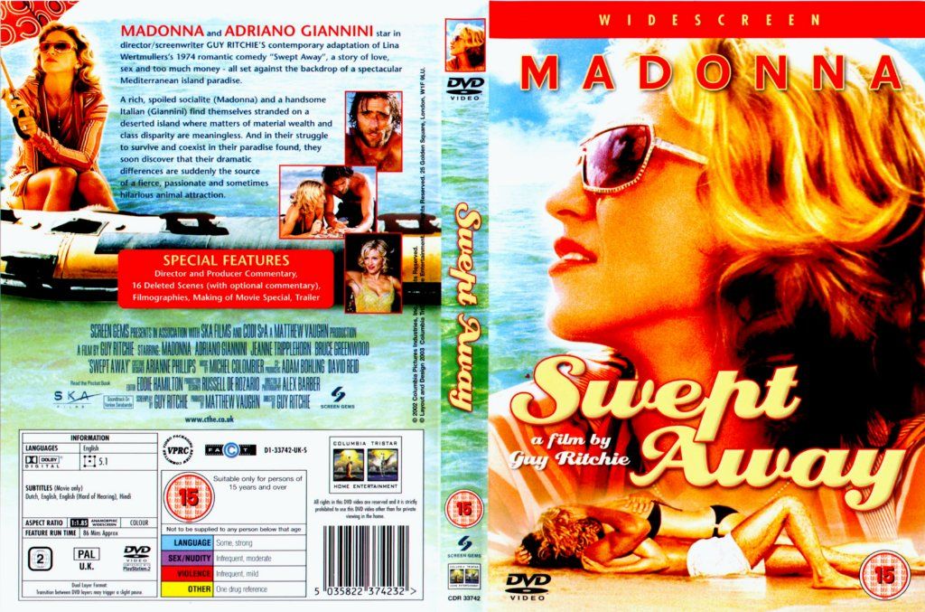 Swept Away DVD US