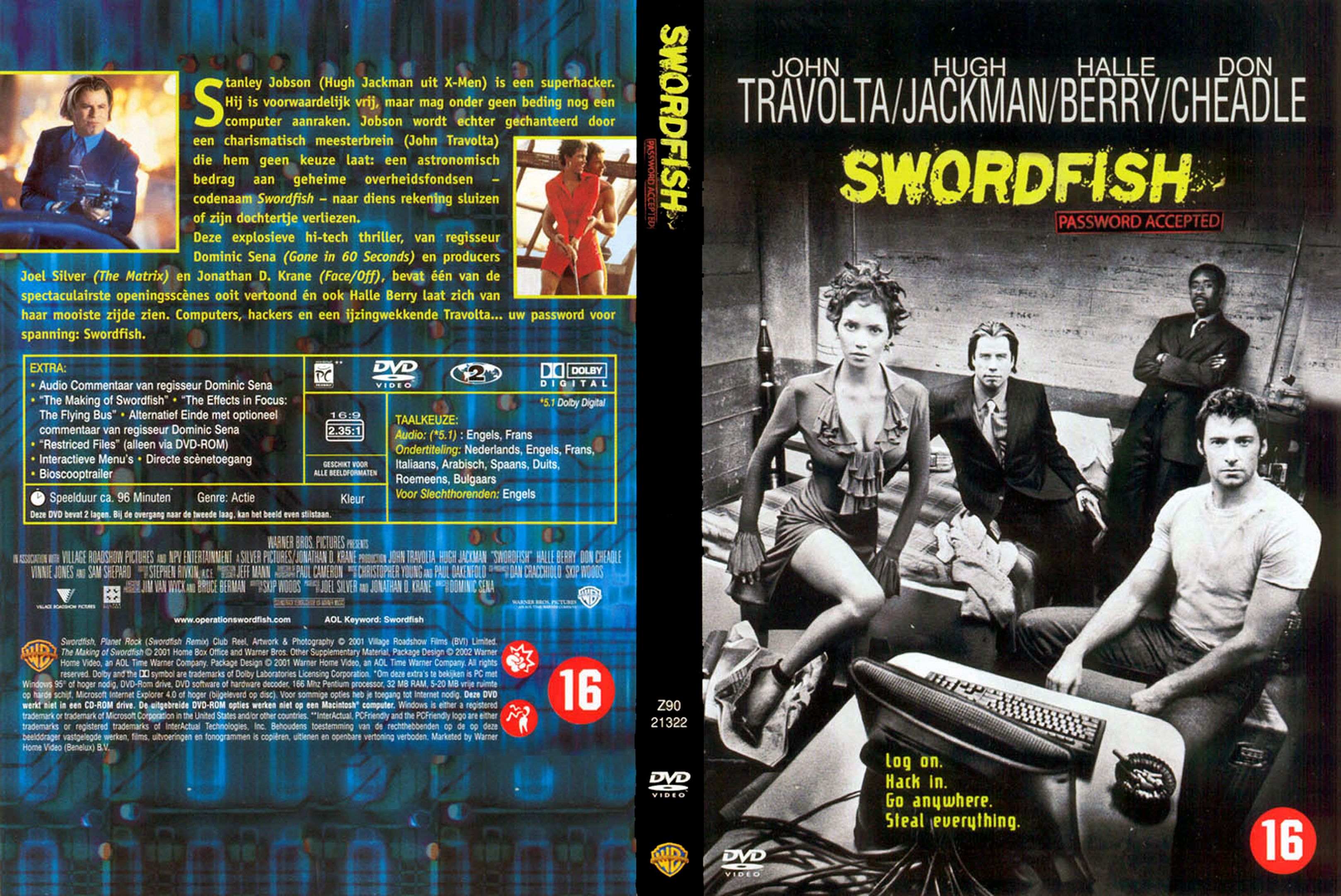 Swordfish R2 Dutch Scan Thijs Thijs Misc Dvd