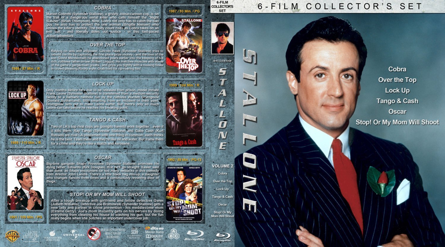 Sylvester Stallone Collection Volume 2