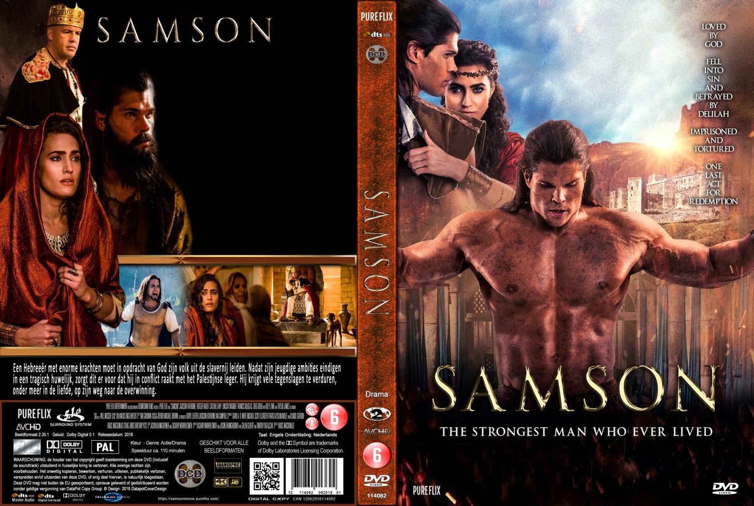 samson (2018) DVD Cover