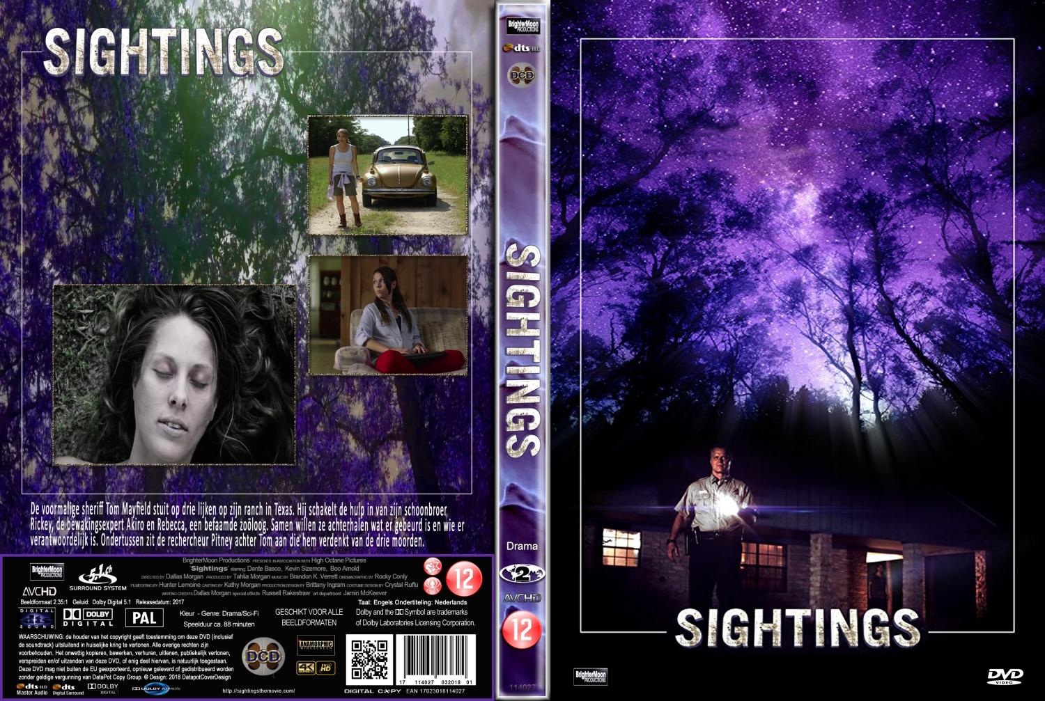 sightings (2017) DVD Cover
