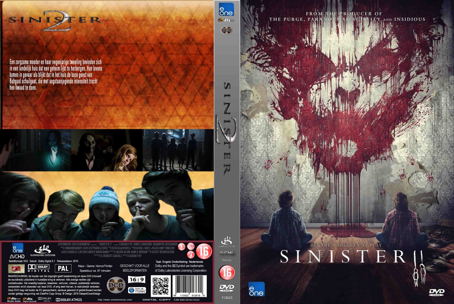 sinister 2 (2015) DVD Cover