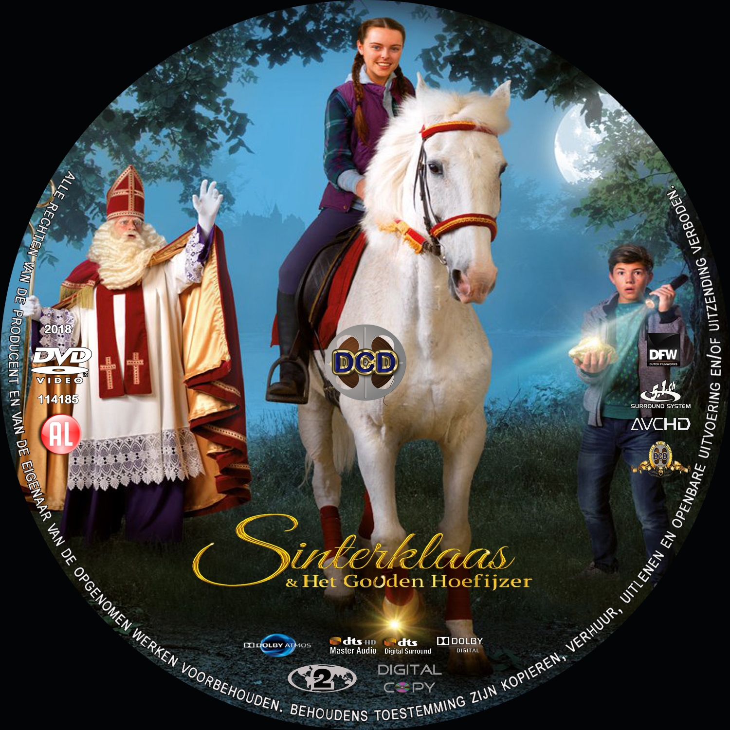 sinterklaas hoefijzer (2018) DVD Cover CD