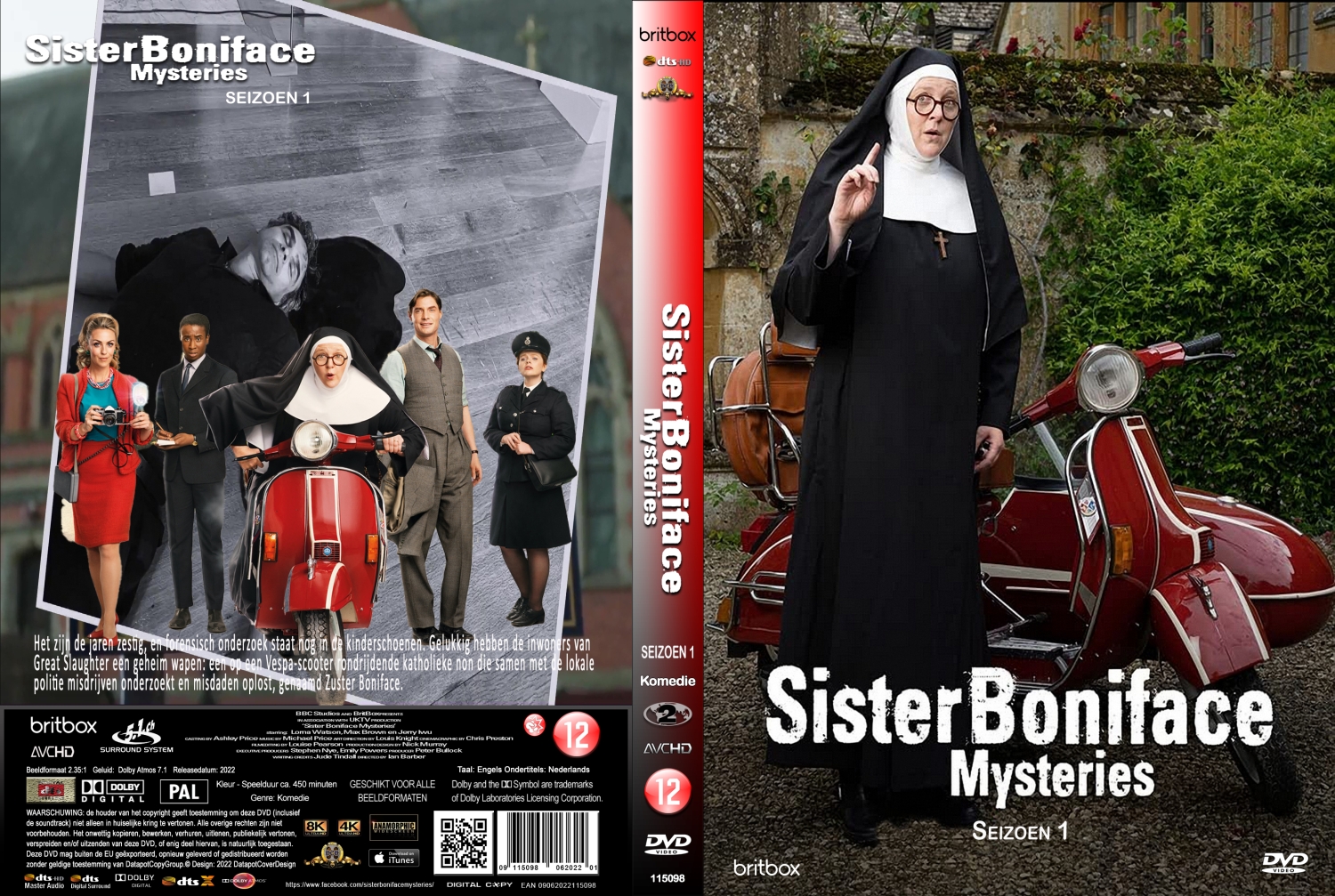sister boniface mysteries s1 (2022)  DVD Cover