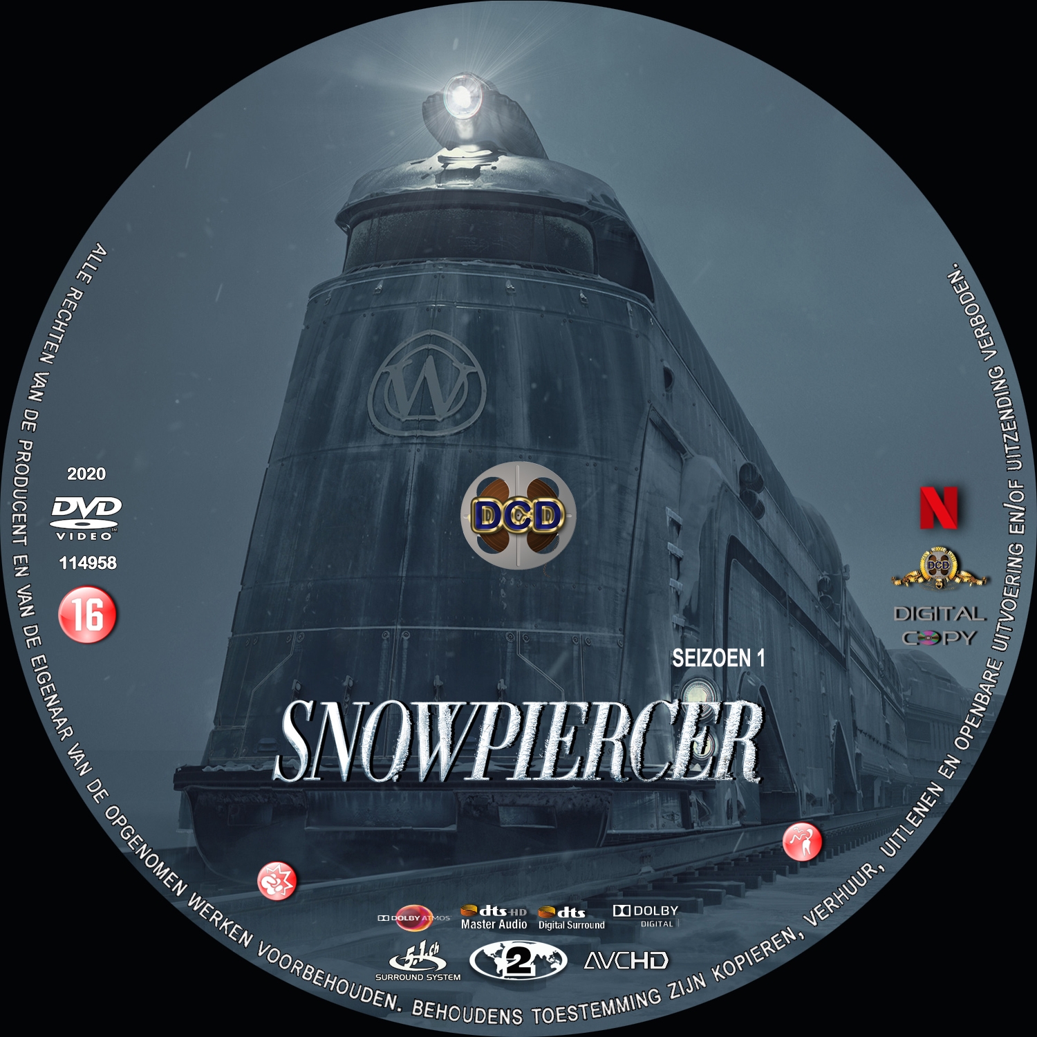 snowpiercer s1 (2020) DVD Cover CD
